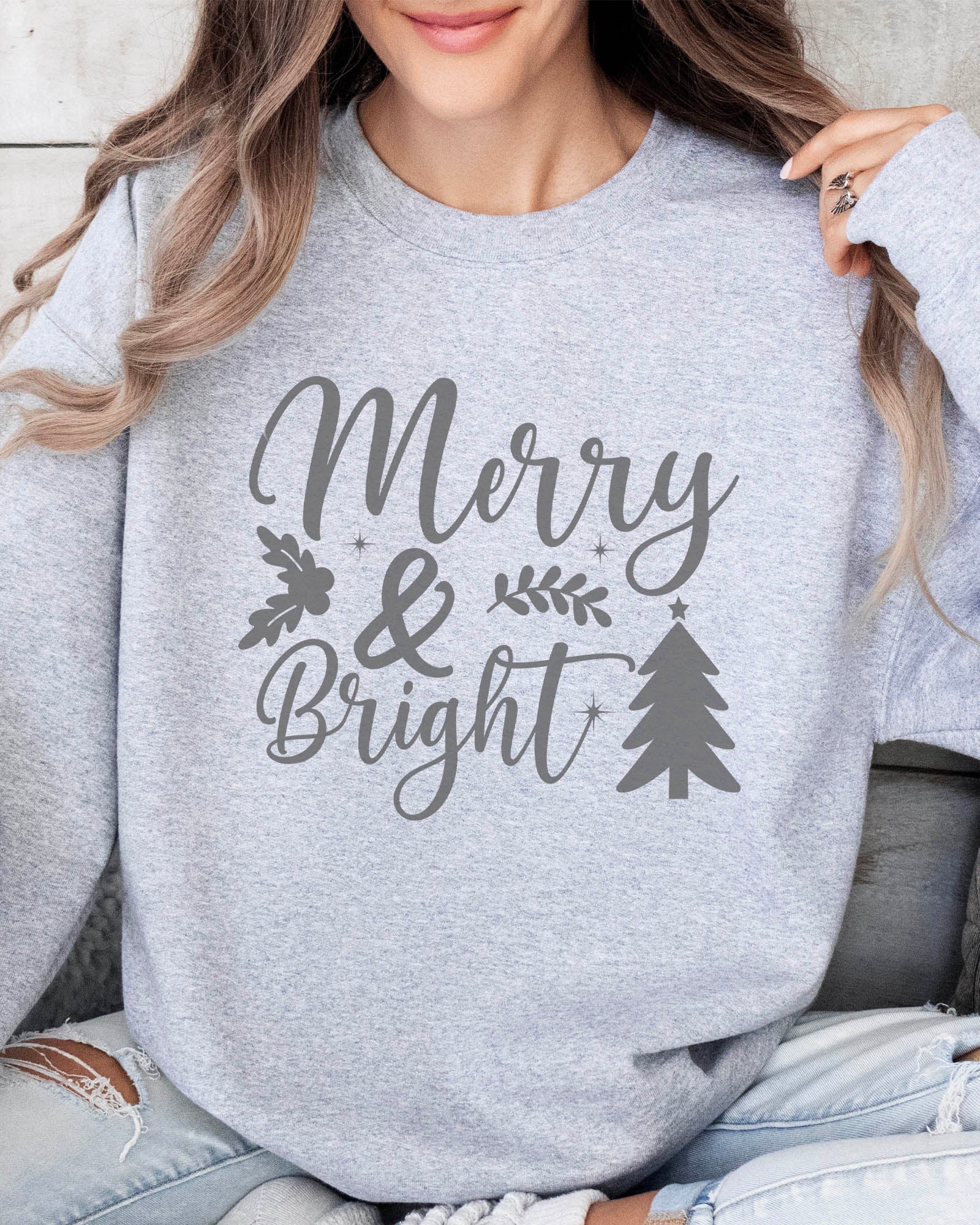 Merry & Bright Sweatshirt