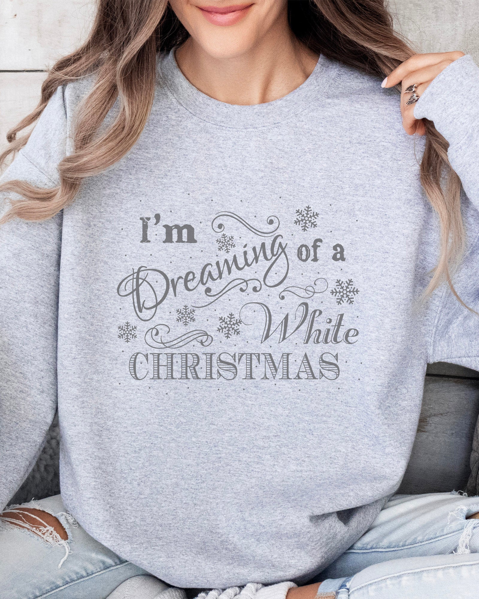 White Christmas Sweatshirt