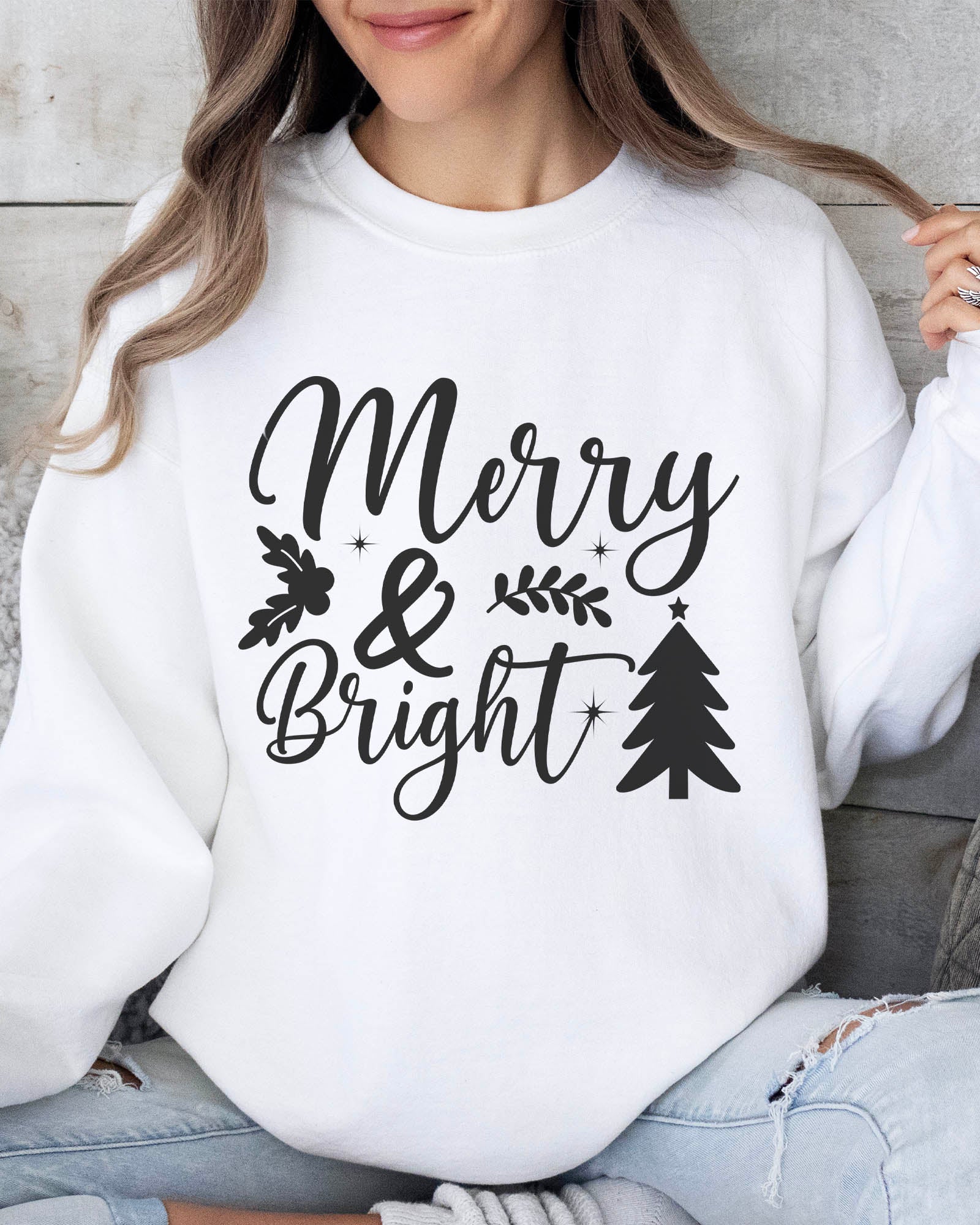 Merry & Bright Sweatshirt