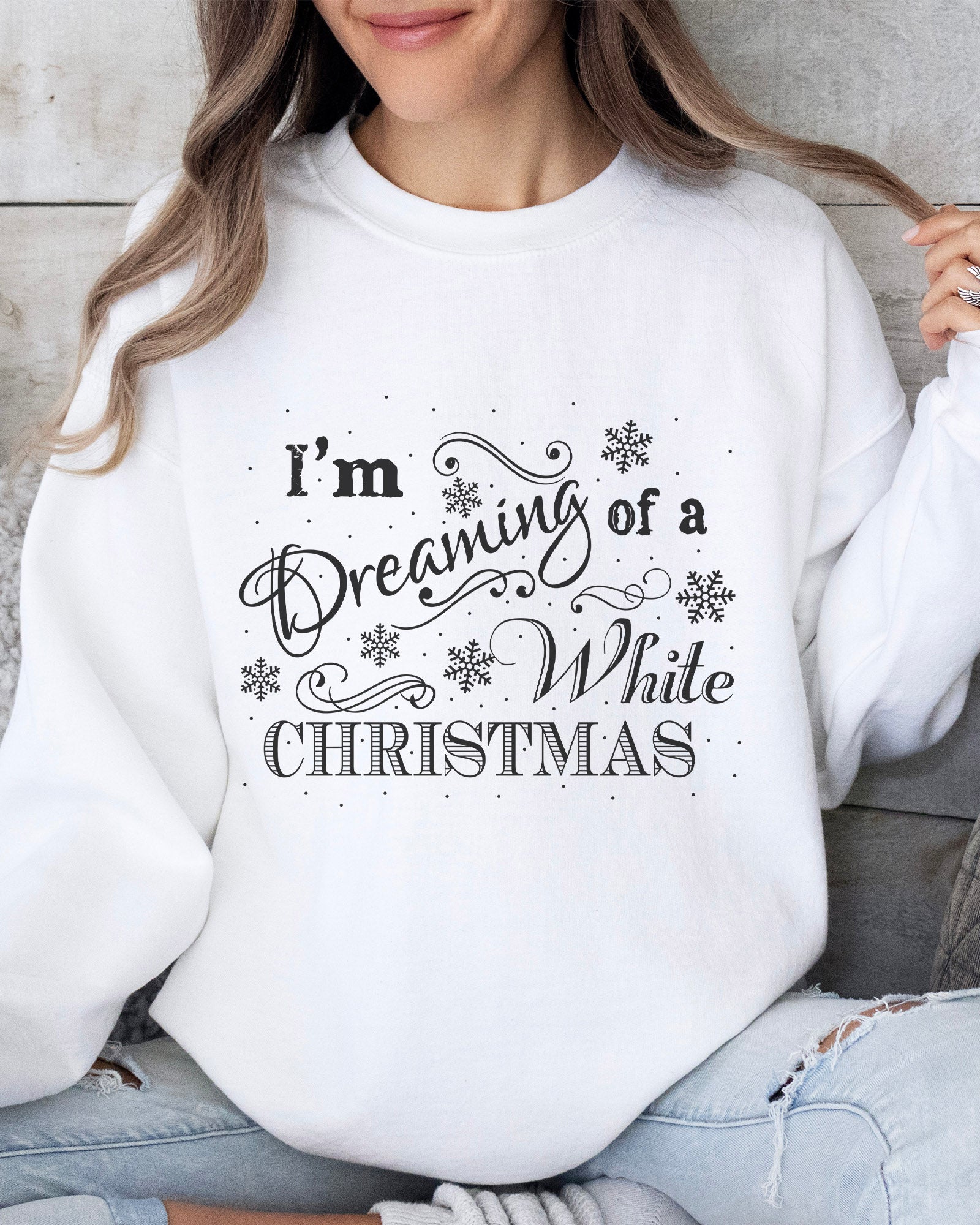 White Christmas Sweatshirt