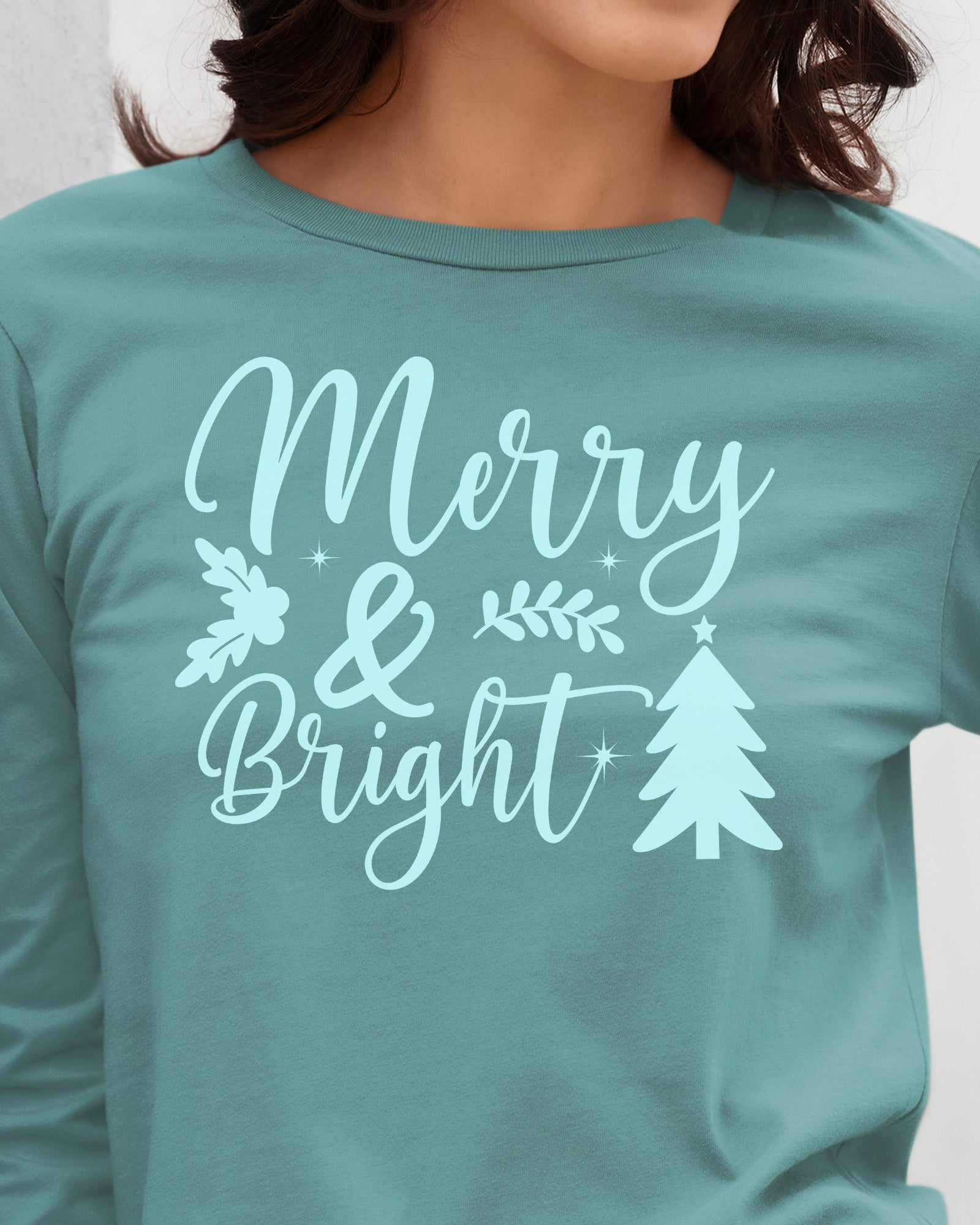 Merry & Bright Long Sleeve T-Shirt