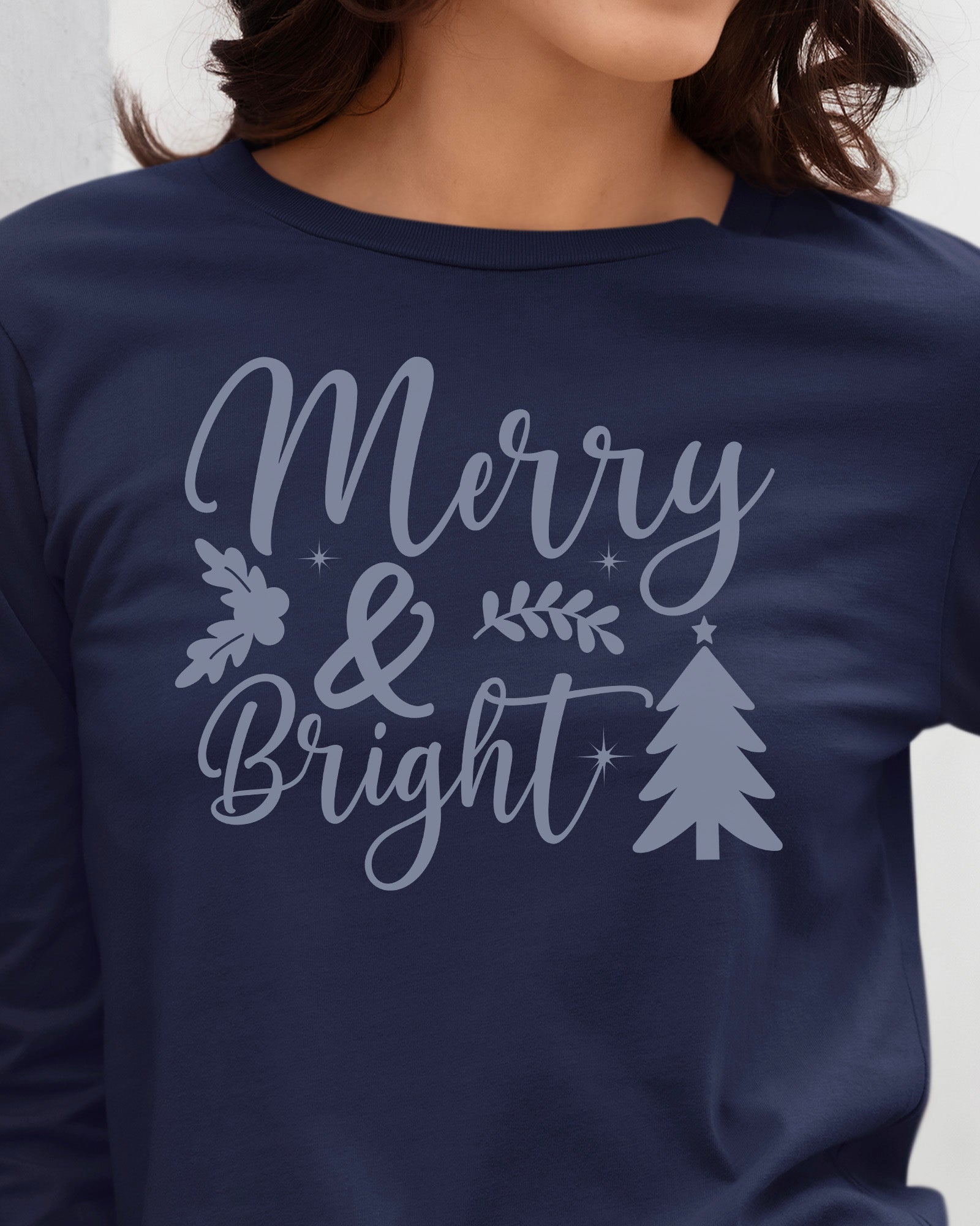 Merry & Bright Long Sleeve T-Shirt