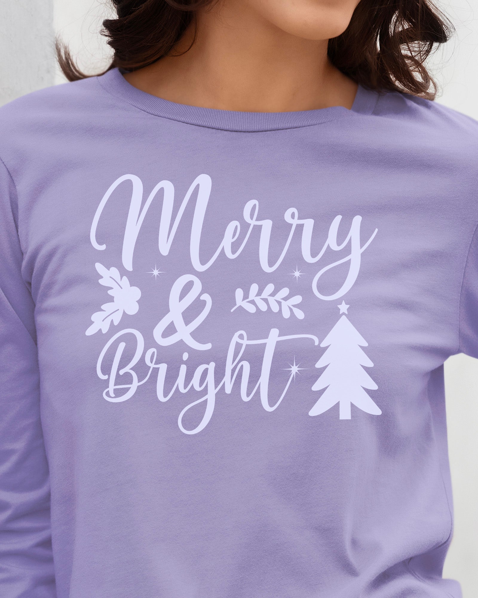 Merry & Bright Long Sleeve T-Shirt