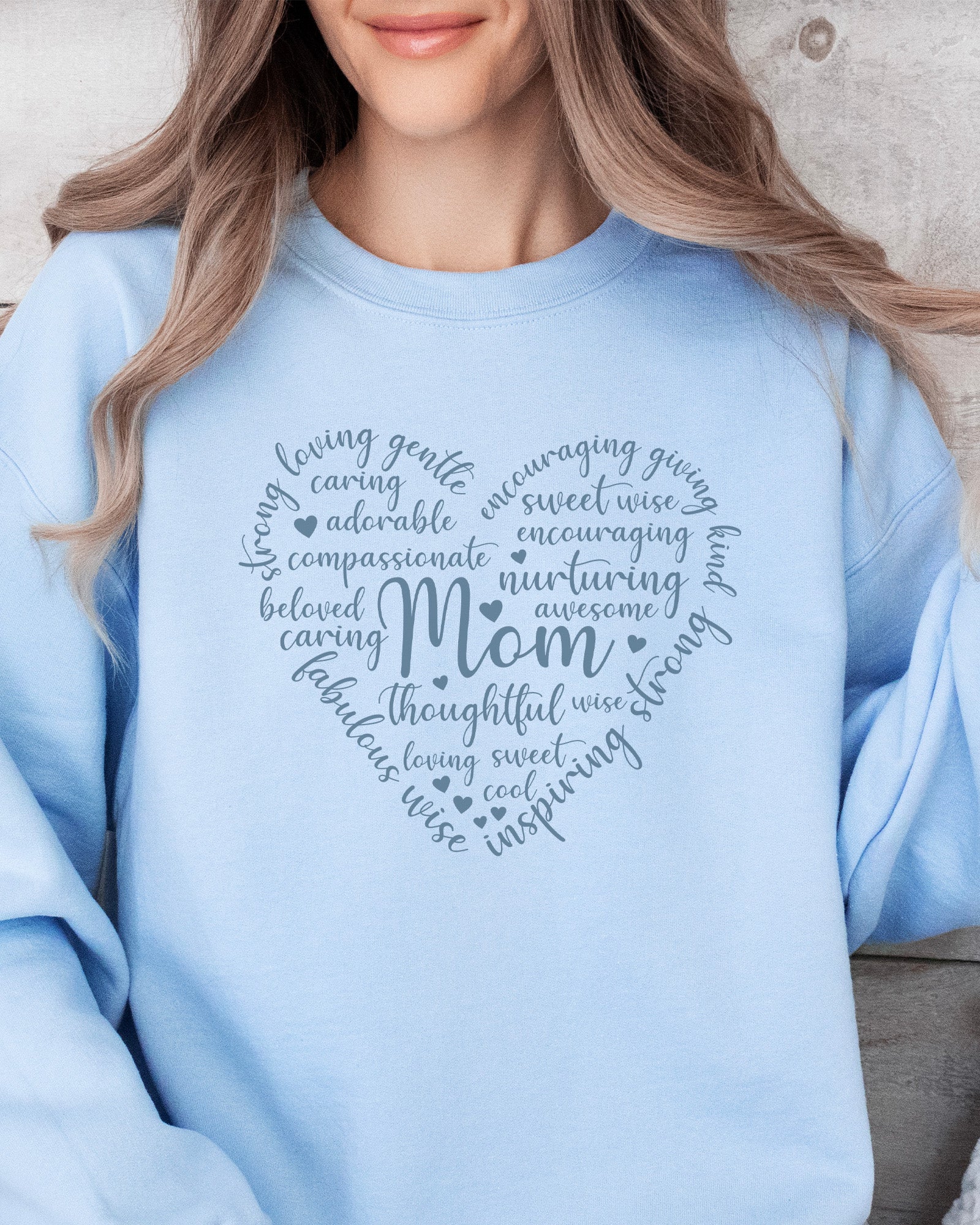 Mom Heart Sweatshirt