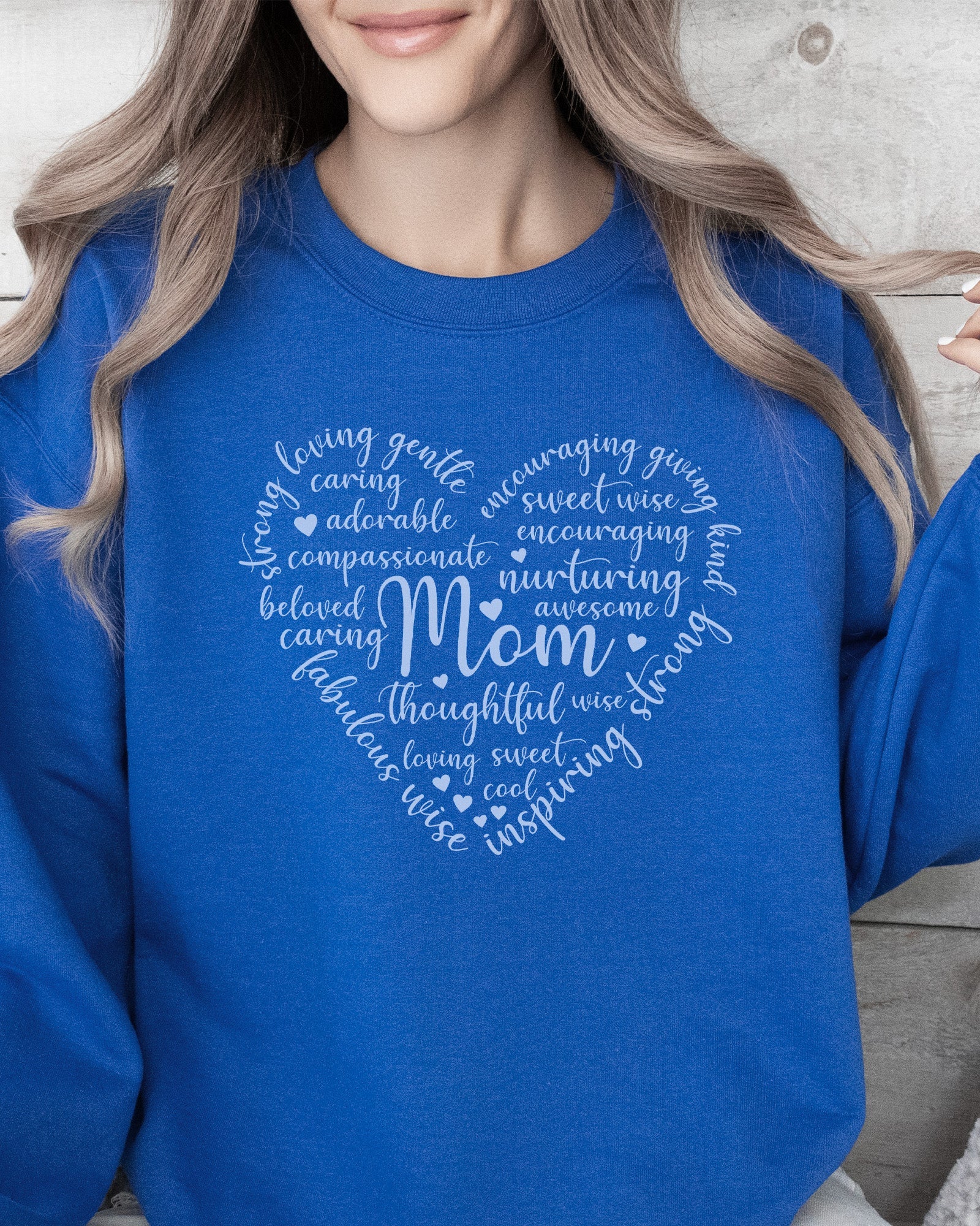 Mom Heart Sweatshirt