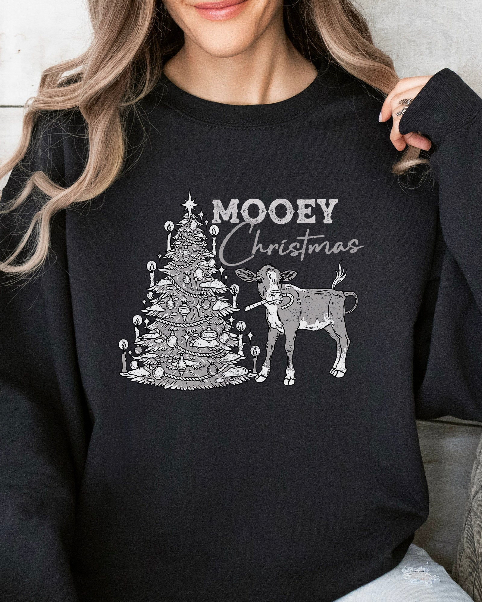 Mooey Christmas Sweatshirt