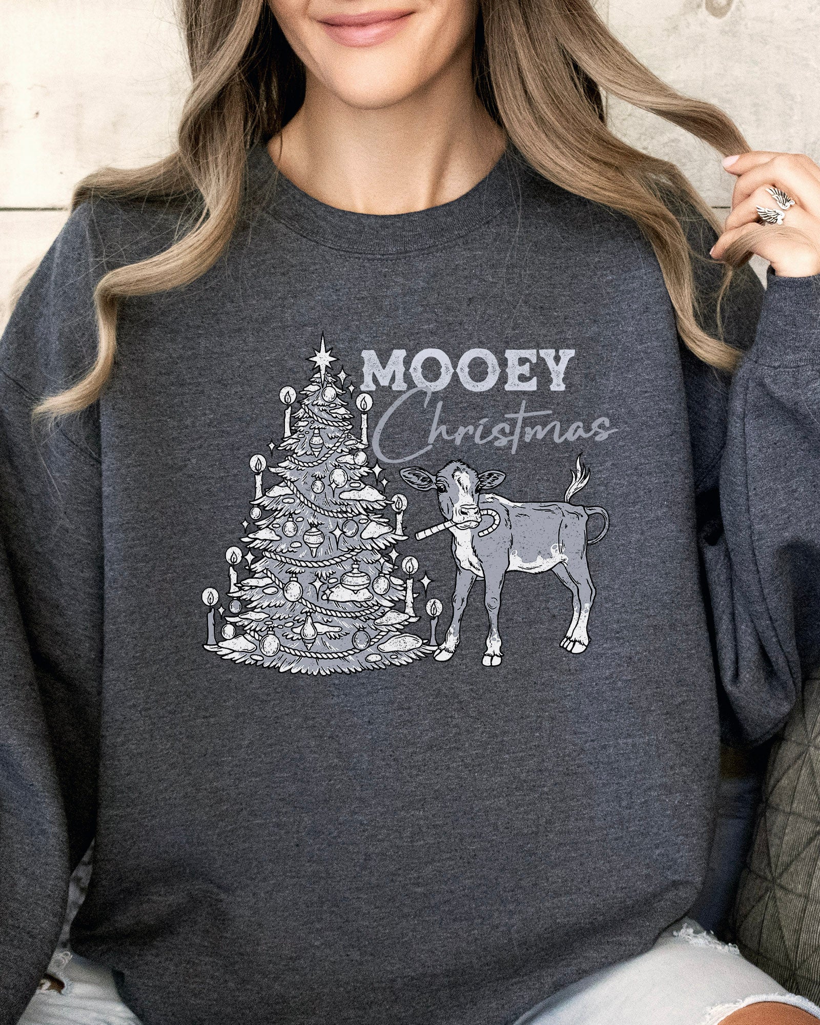 Mooey Christmas Sweatshirt