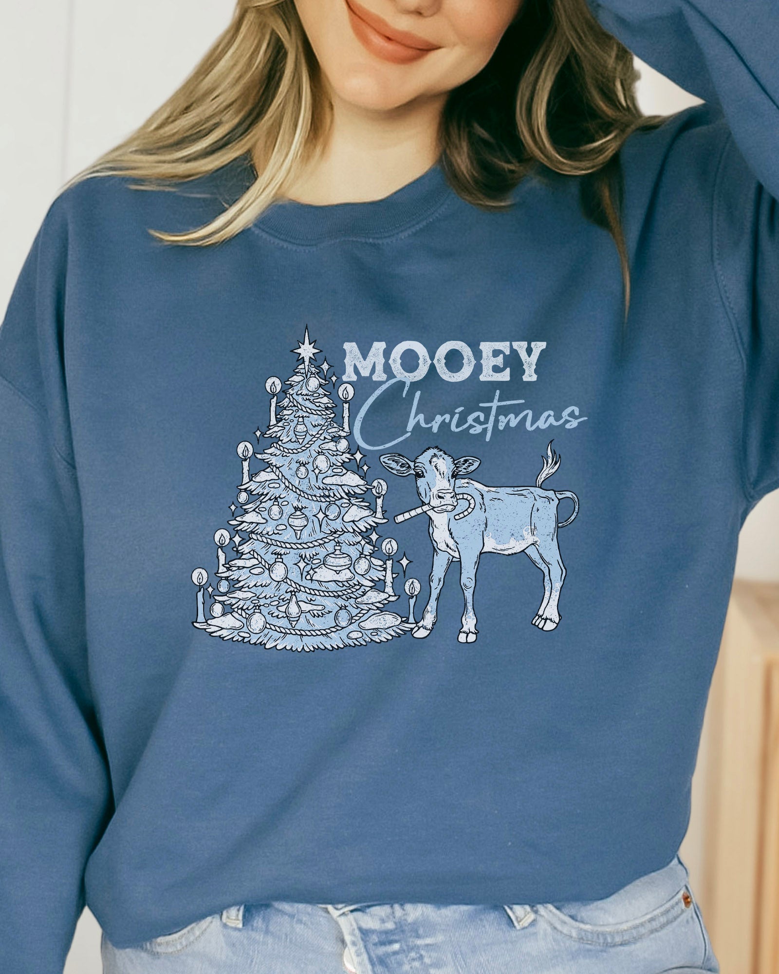 Mooey Christmas Sweatshirt