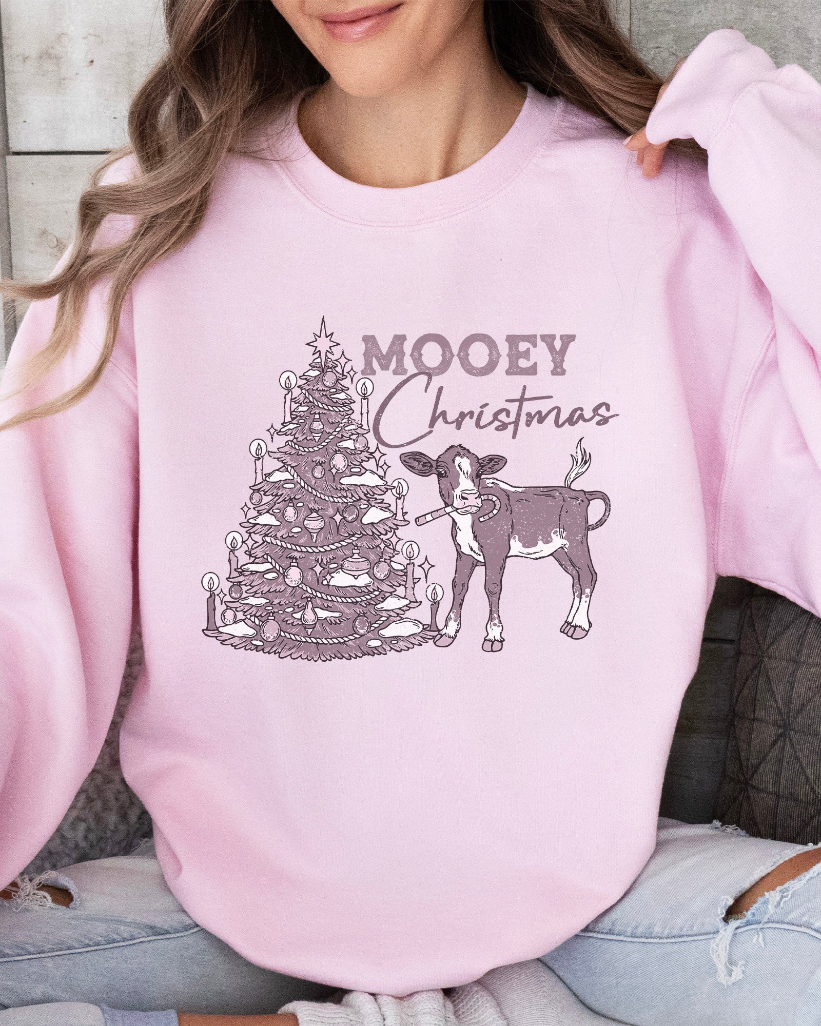 Mooey Christmas Sweatshirt