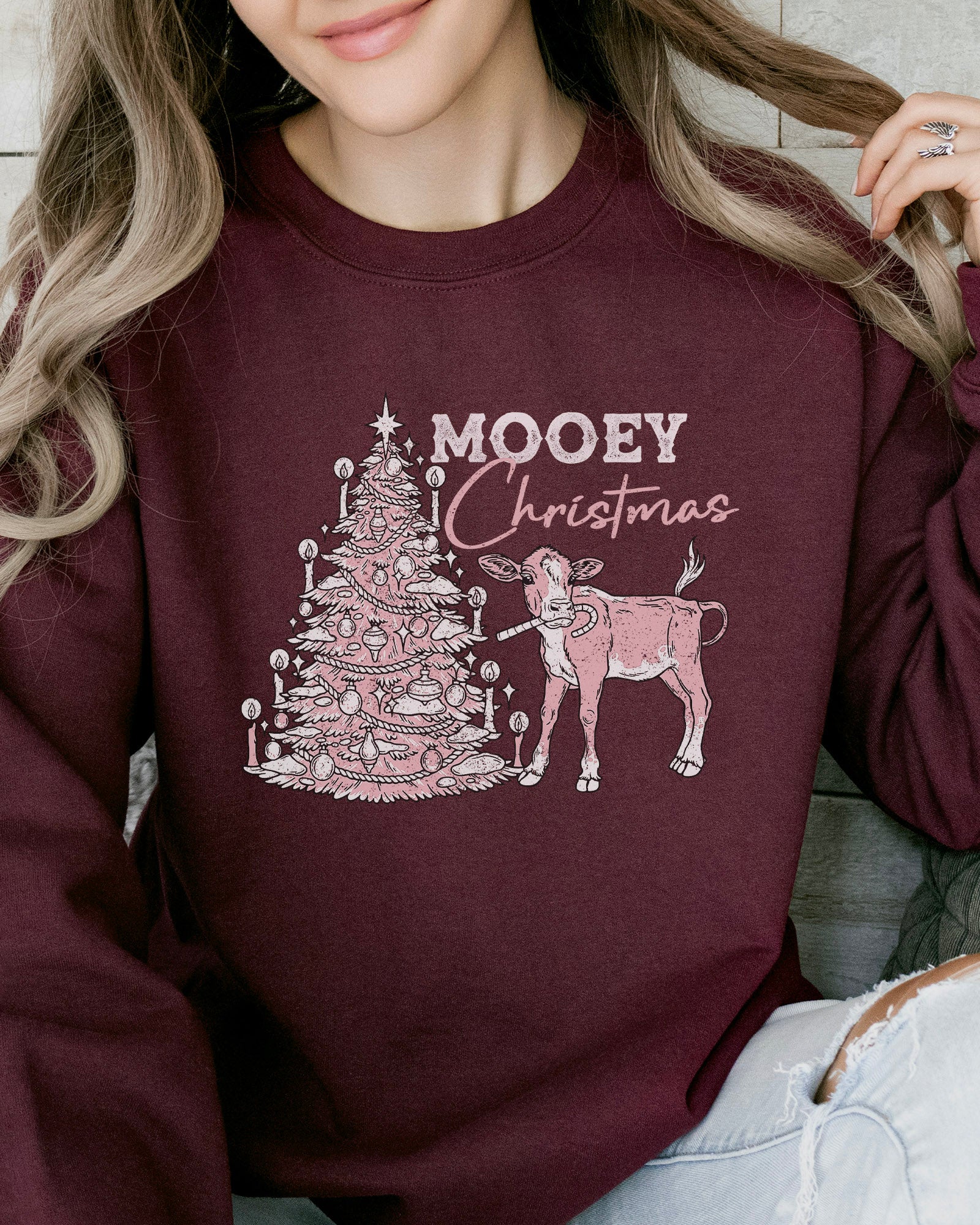 Mooey Christmas Sweatshirt