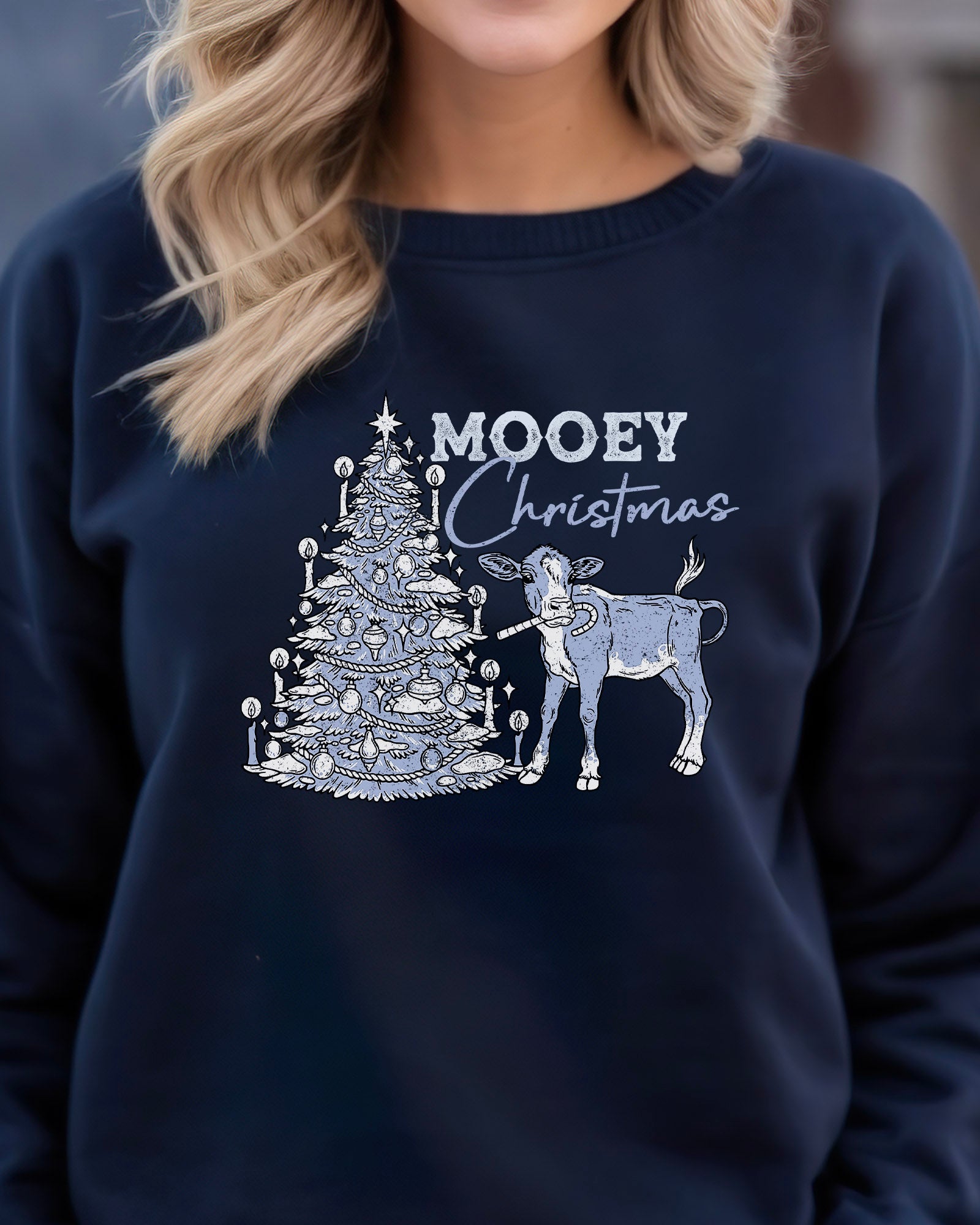 Mooey Christmas Sweatshirt