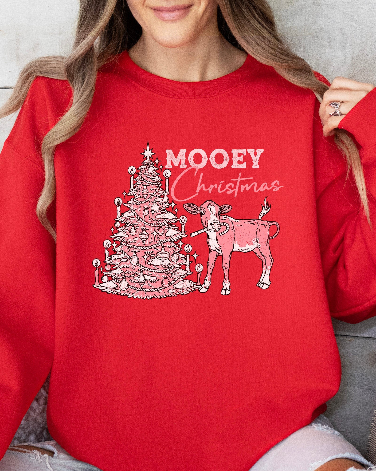 Mooey Christmas Sweatshirt