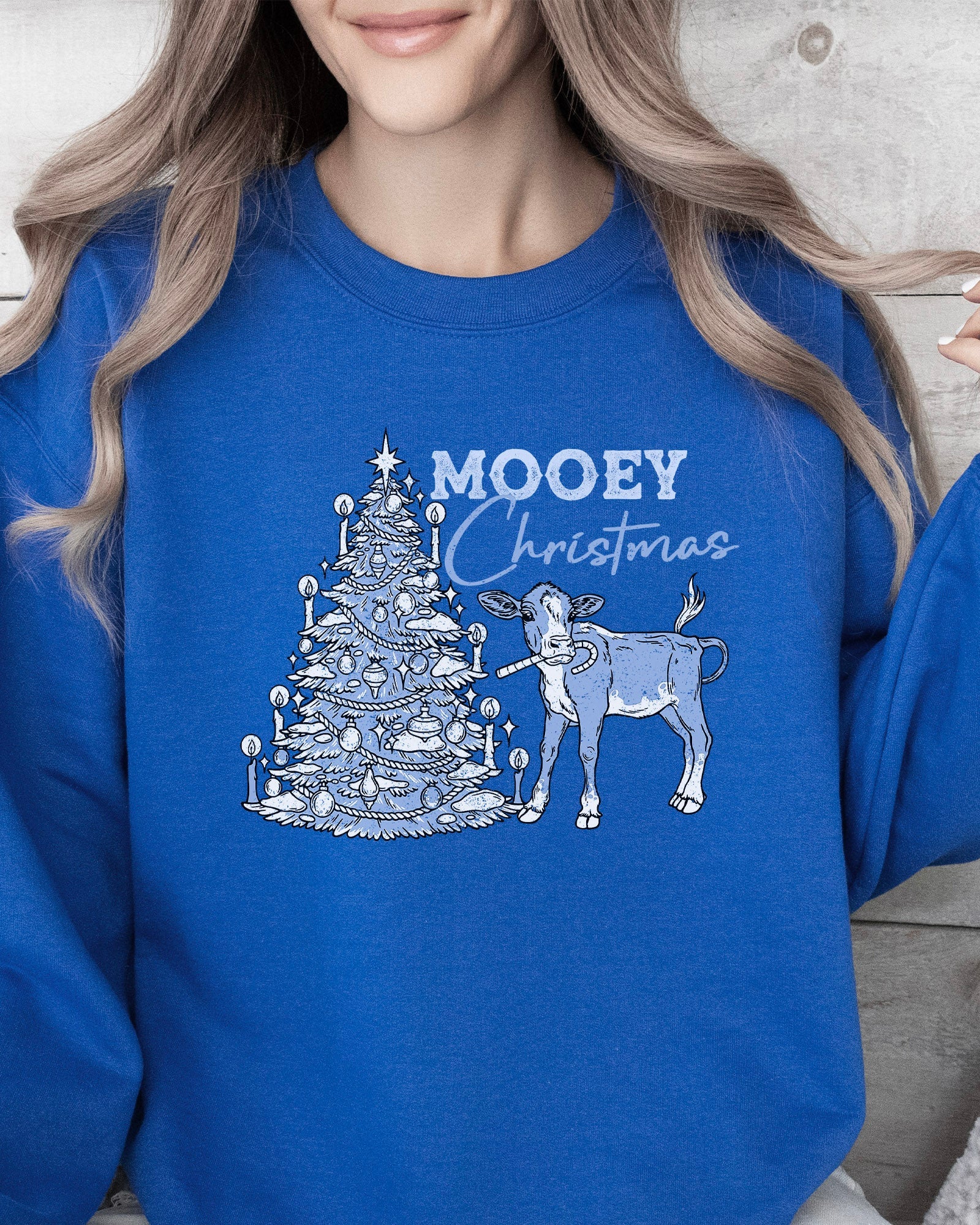 Mooey Christmas Sweatshirt