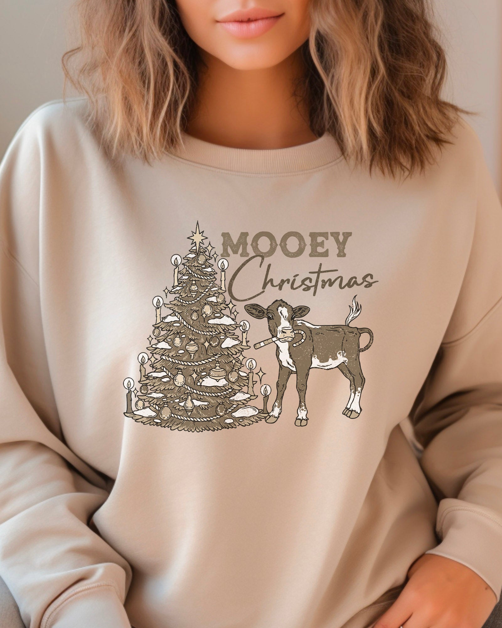 Mooey Christmas Sweatshirt