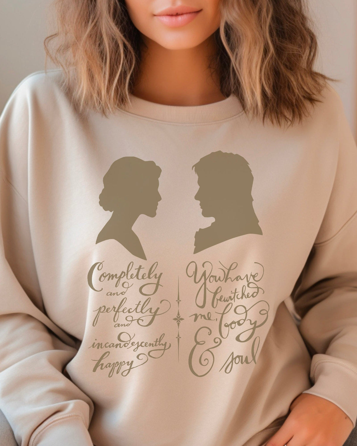 Mr. and Mrs. Darcy Sweatshirt