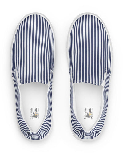 Navy Stripe Cabin Kicks Shoes