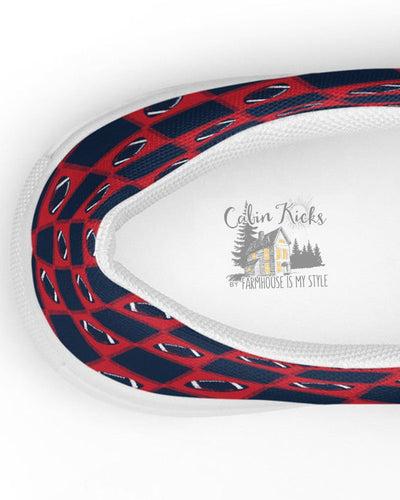 New England Patriots Football Cabin Kicks Shoes