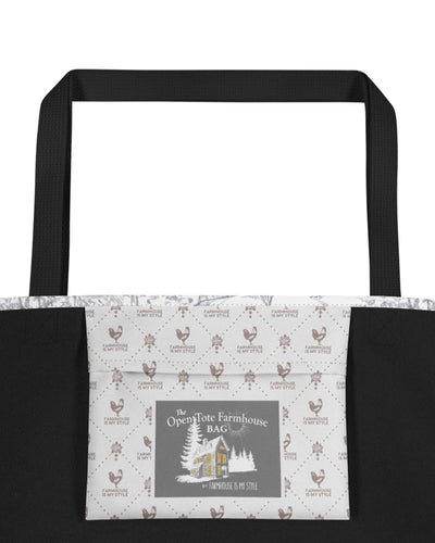 Old Country Open Tote Bag