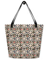 Patchwork Quilt Open Tote Bag