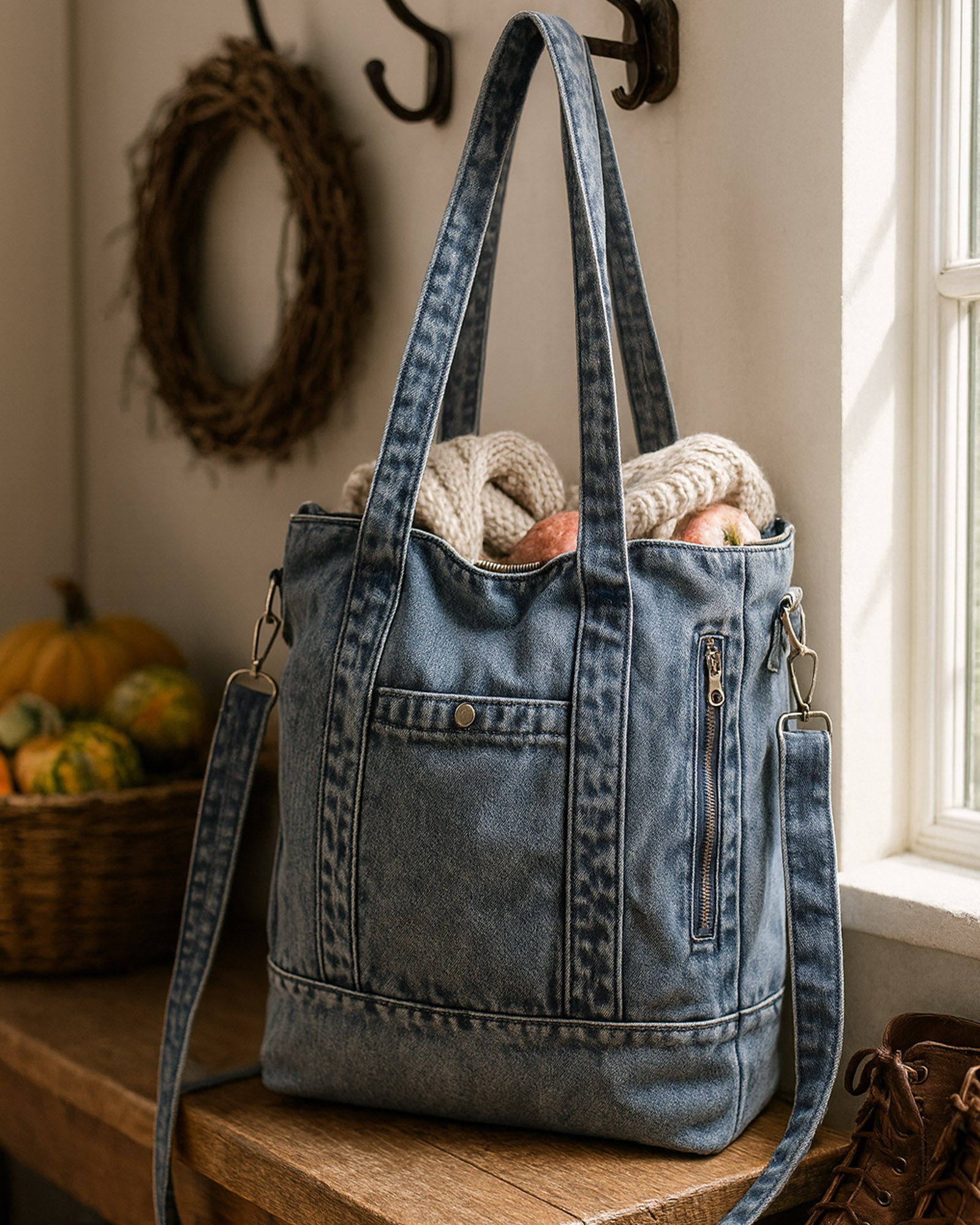 Pebblejean Dungaree Satchel