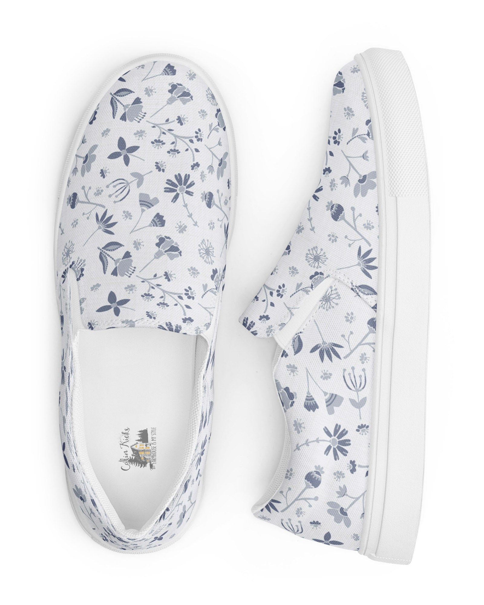 Pressed Flowers Cabin Kicks Shoes