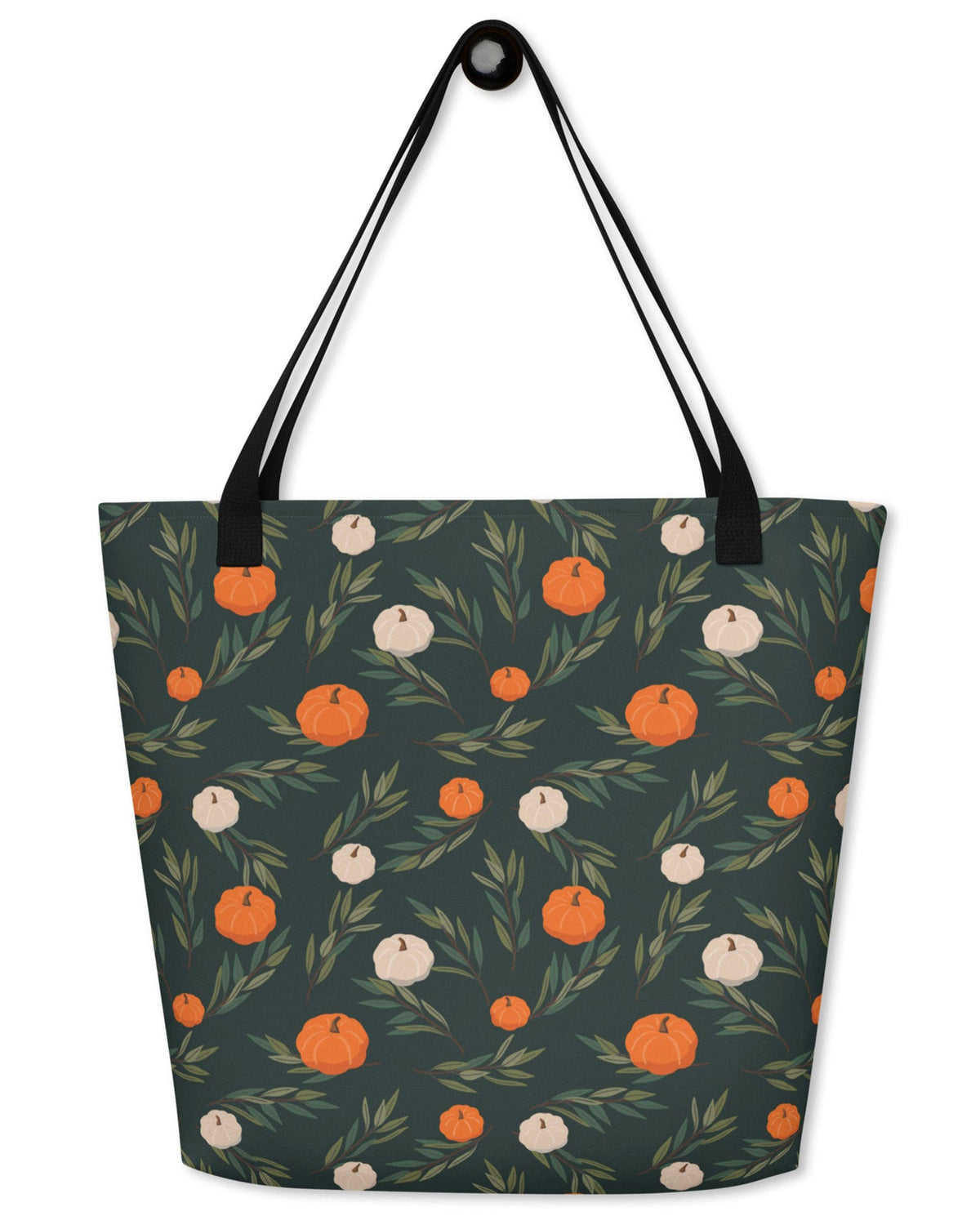 Pumpkin Forest Open Tote Bag