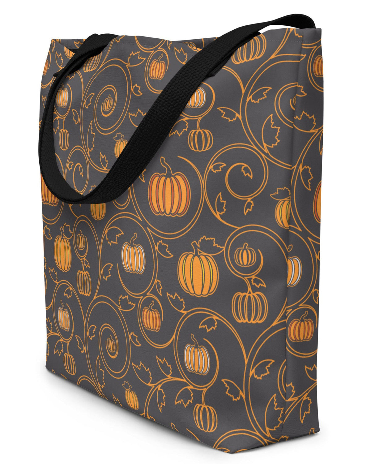 Pumpkin Patch Open Tote Bag