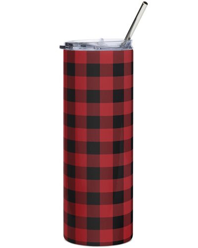 Red Buffalo Check Luxe Cabin Cup