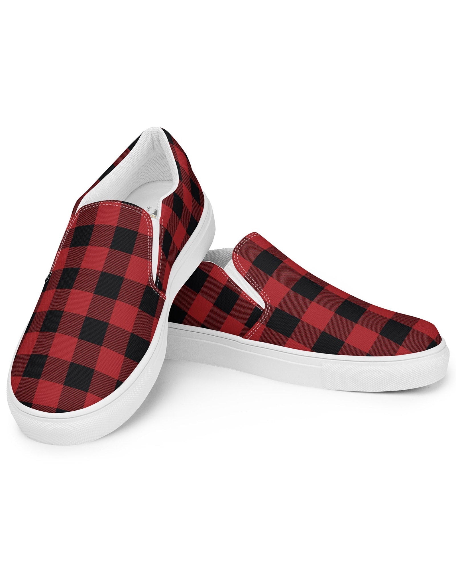 Red Buffalo Check Cabin Kicks Shoes