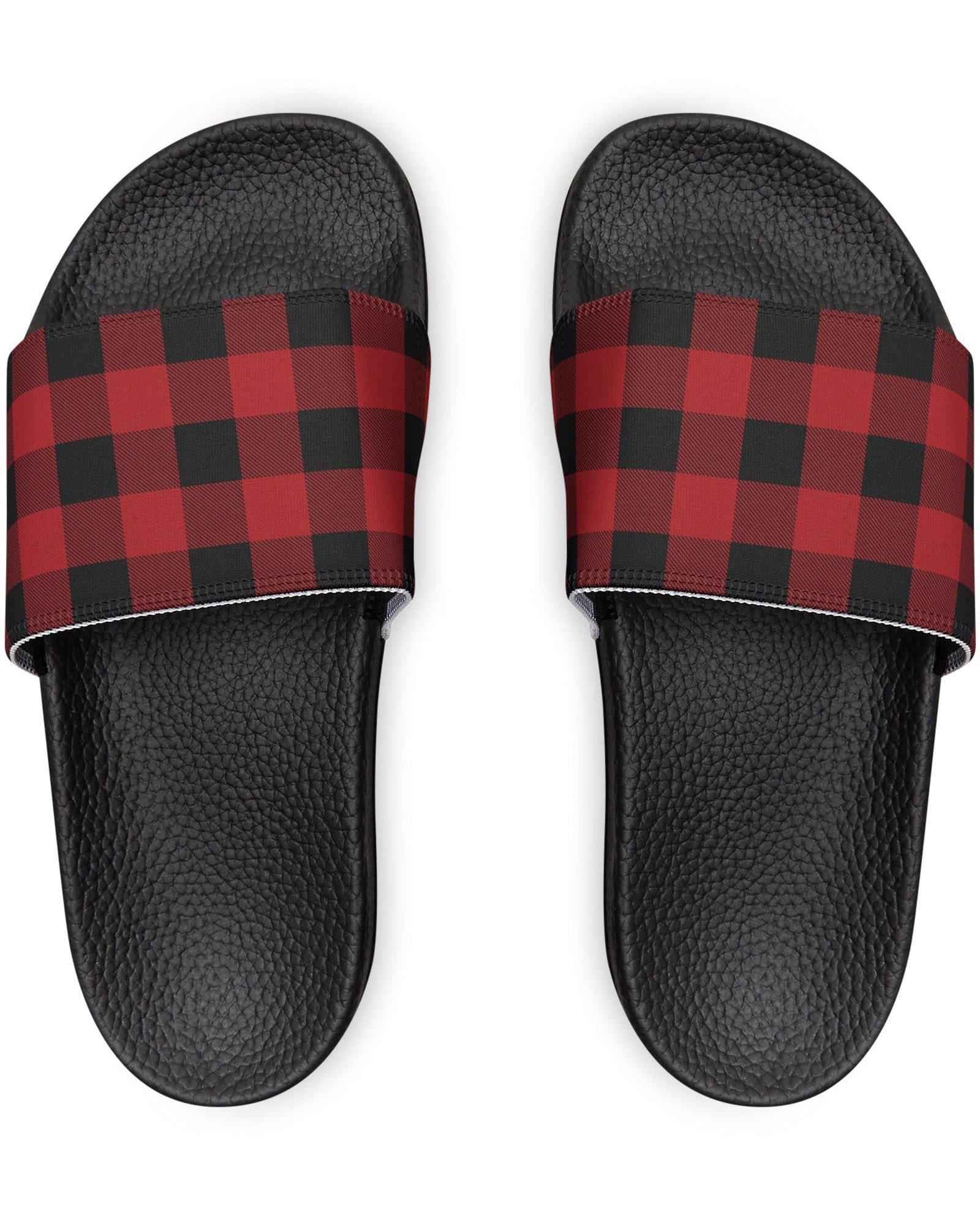 Red Check Flipside Slides