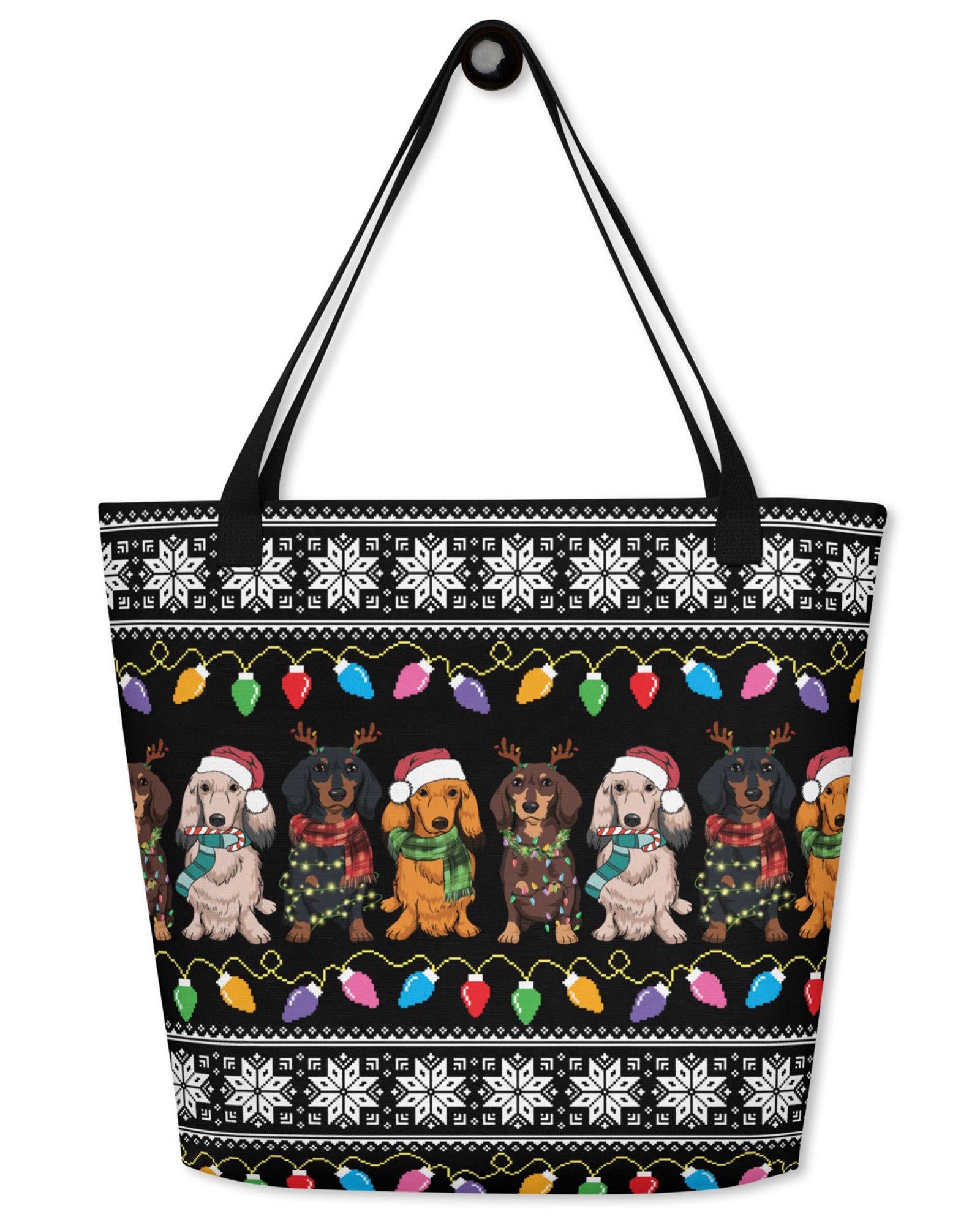 Santa Paws Open Tote Bag