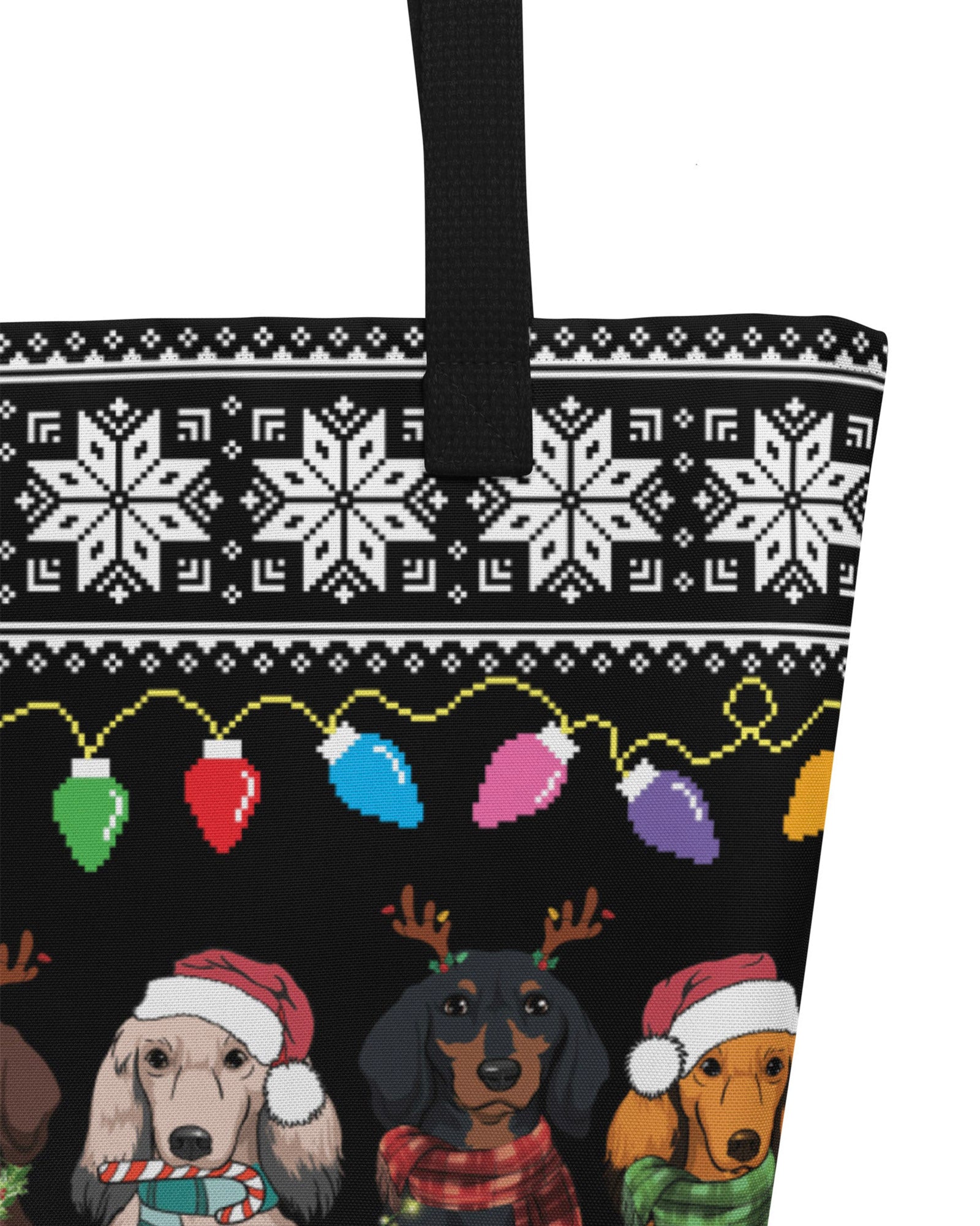 Santa Paws Open Tote Bag