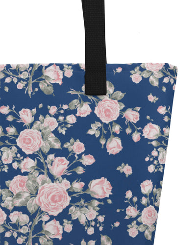 Shabby Chic Open Tote Bag