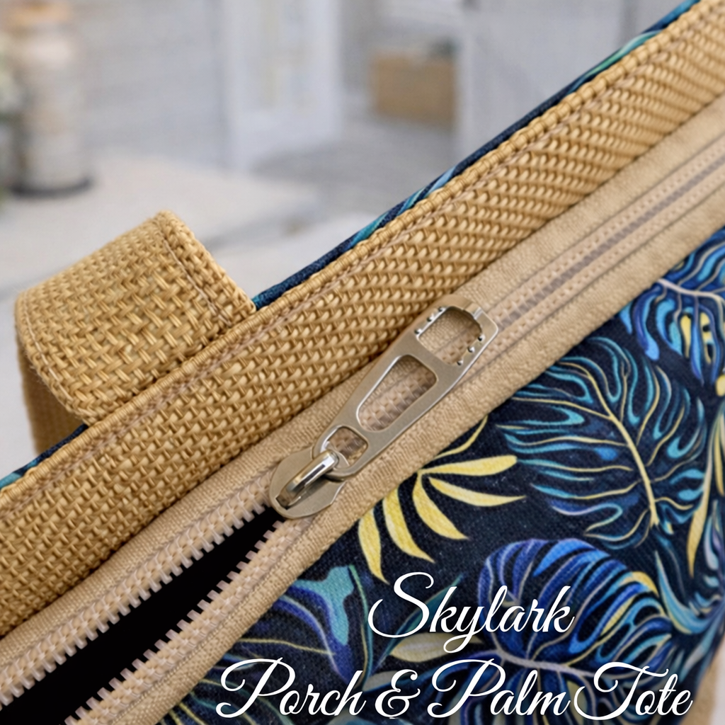Skylark Porch & Palm Tote Bag