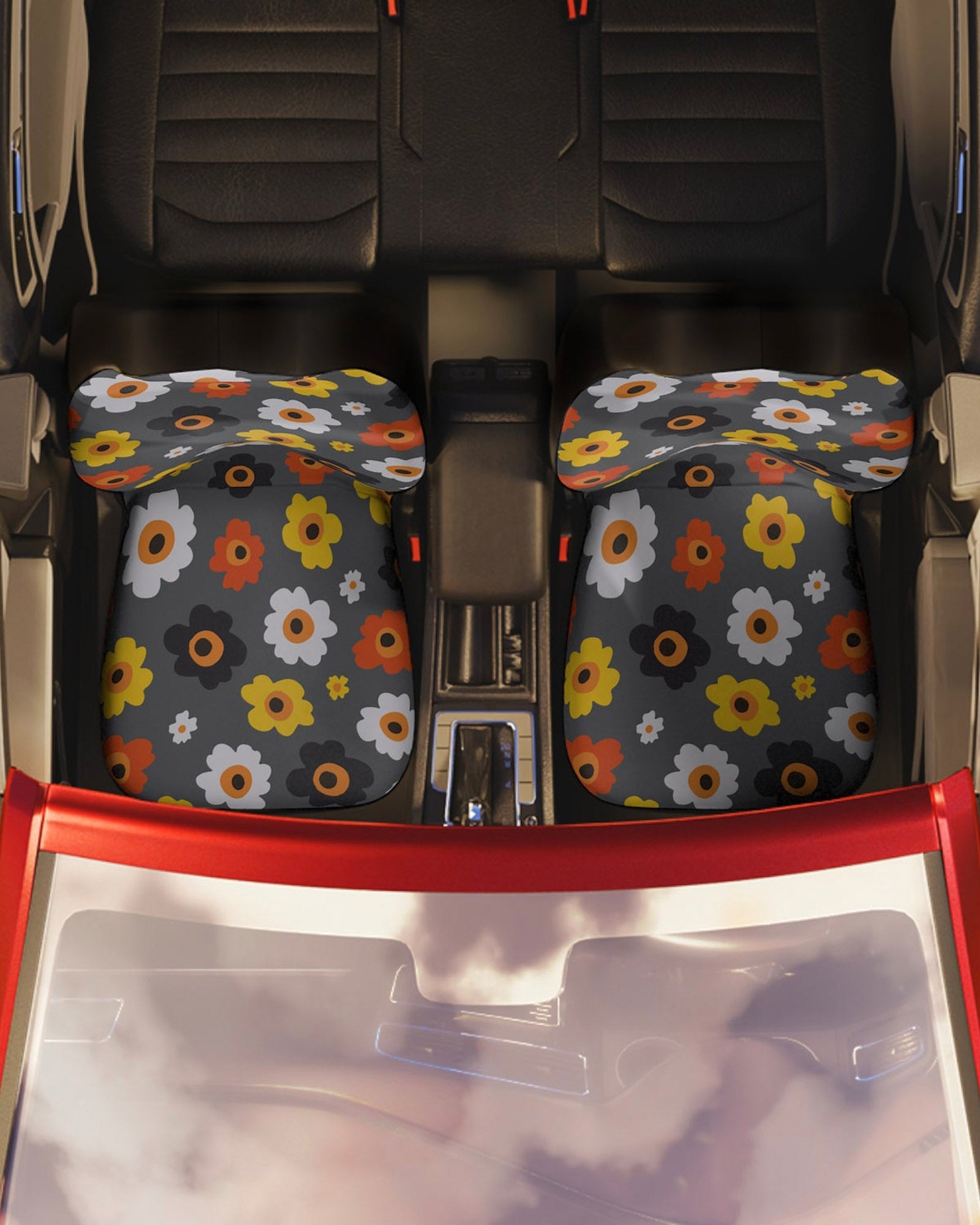 Summer Blooms Car Seat Covers