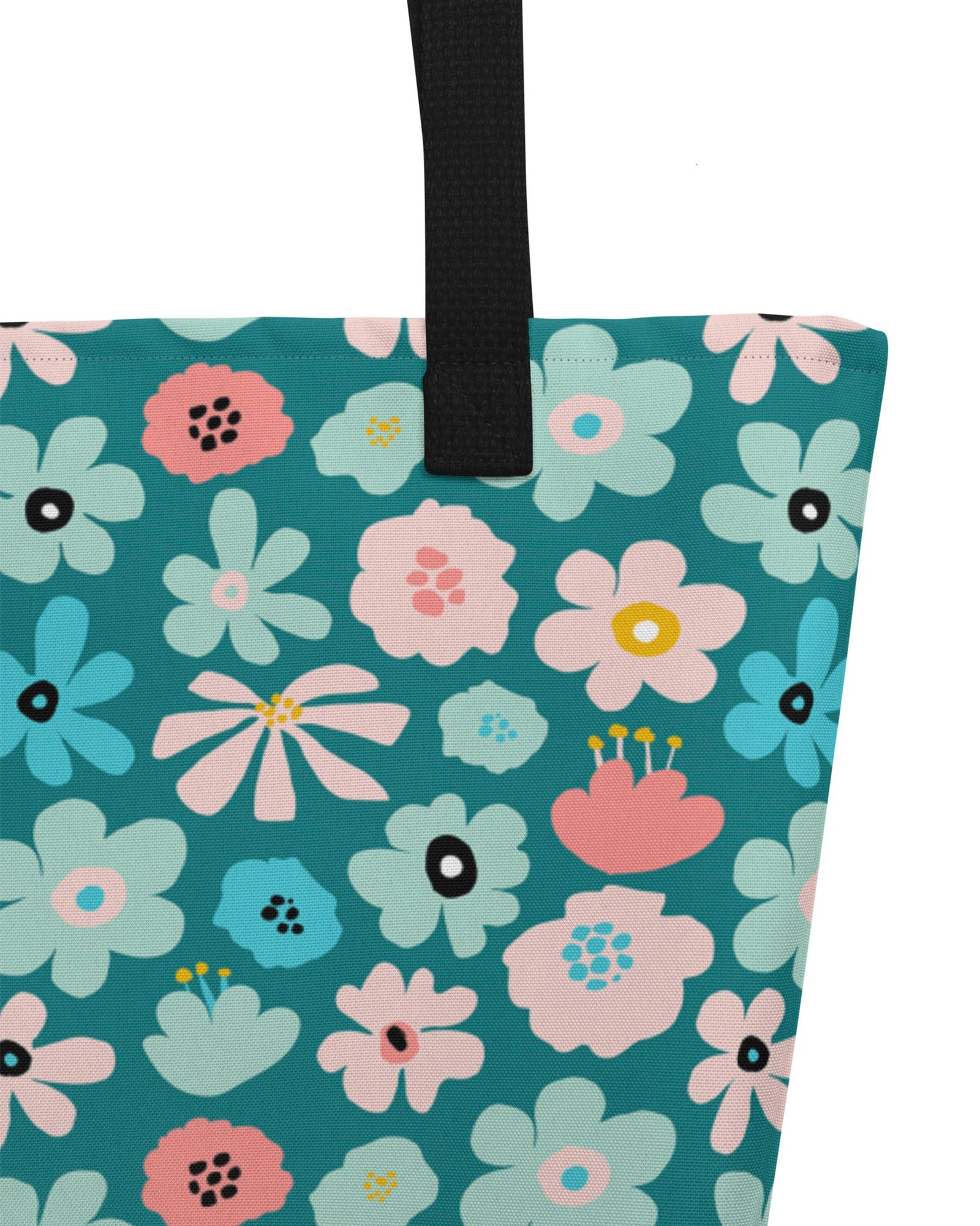 Summer Breeze Open Tote Bag