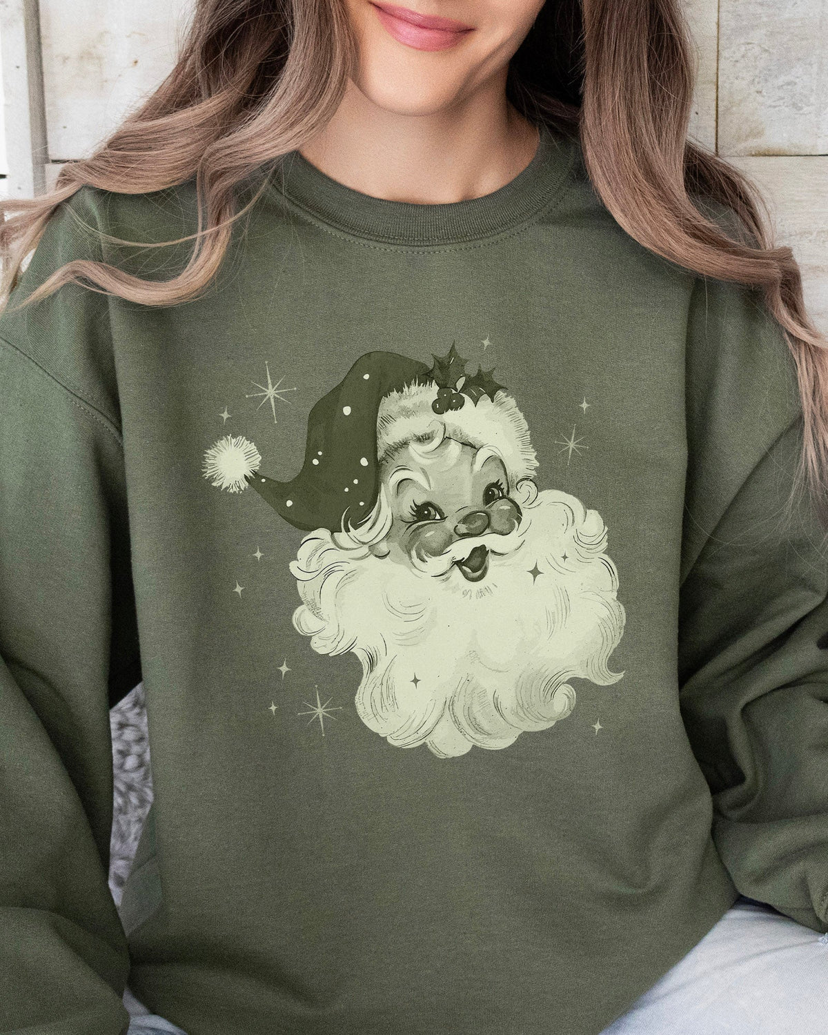 Vintage Santa Sweatshirt