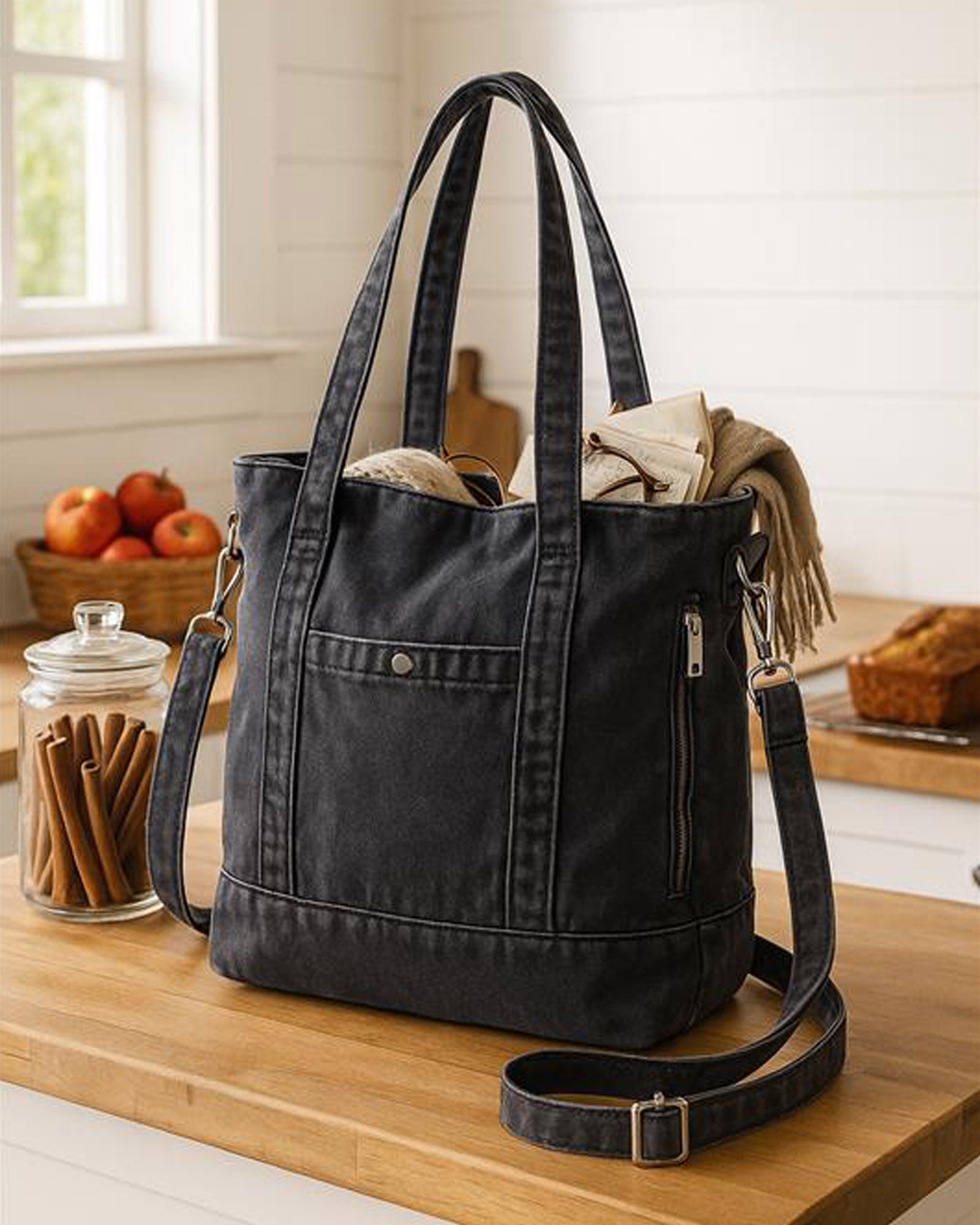 Vintagesalvage Dungaree Satchel