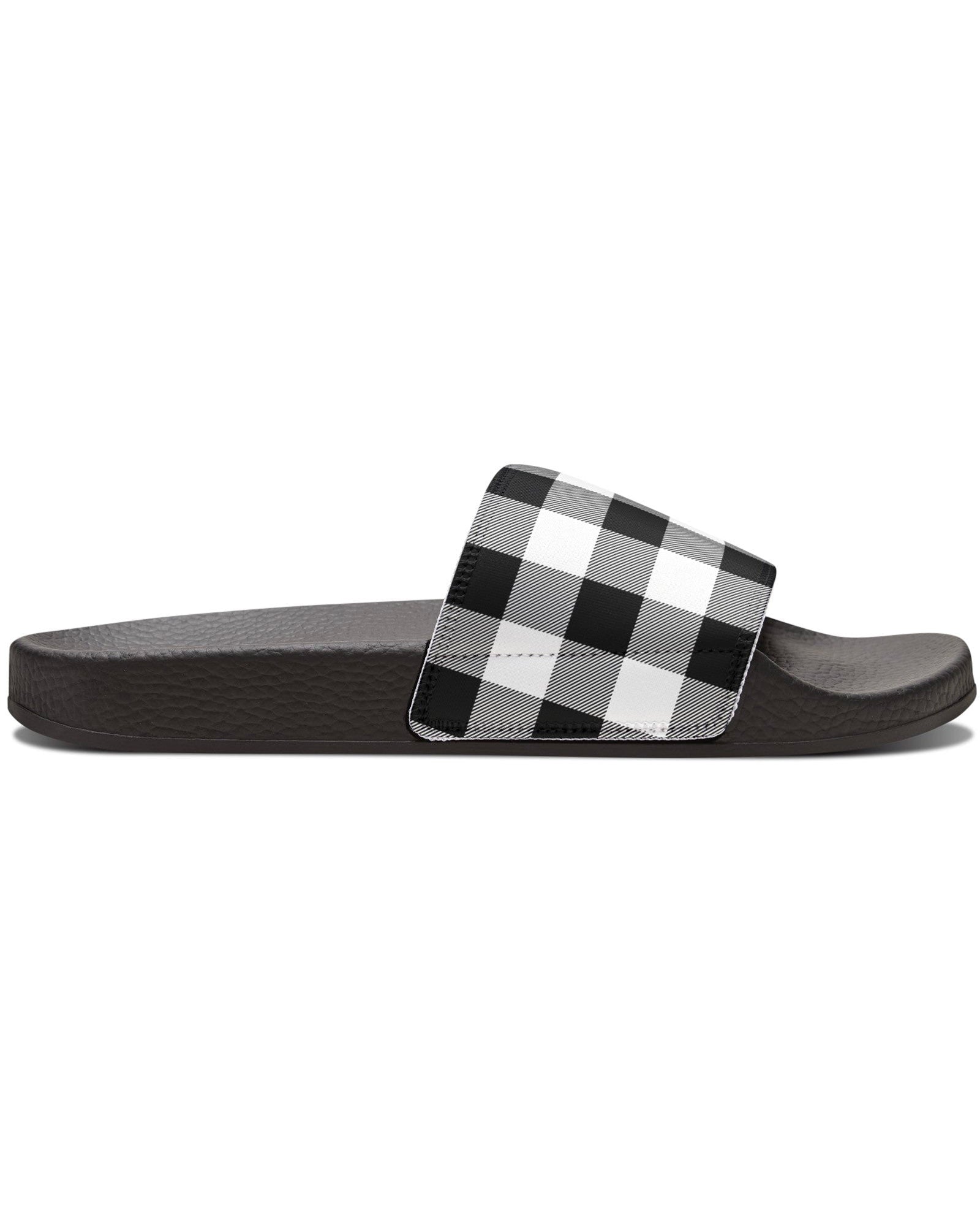 White Check Flipside Slides