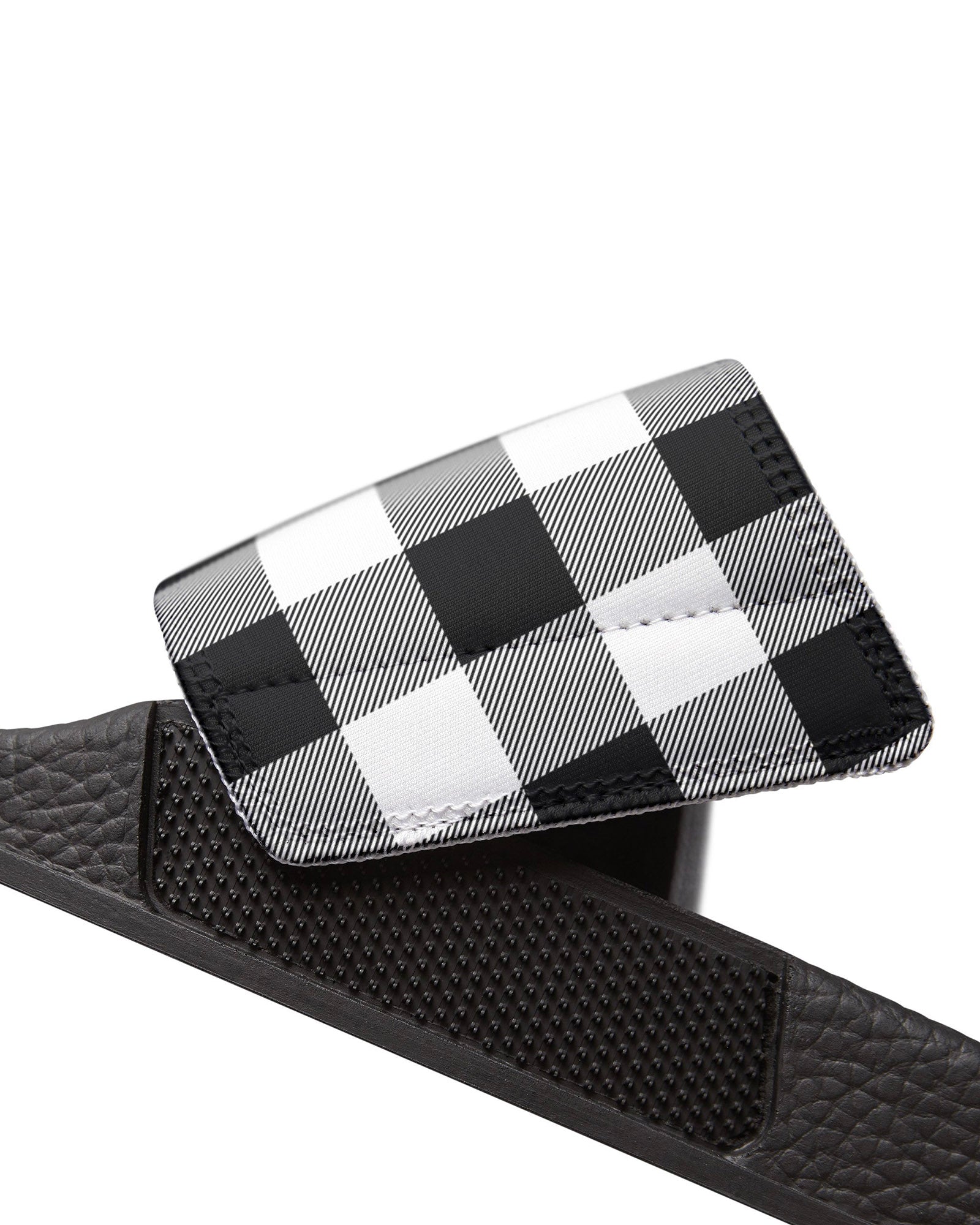 White Check Flipside Slides