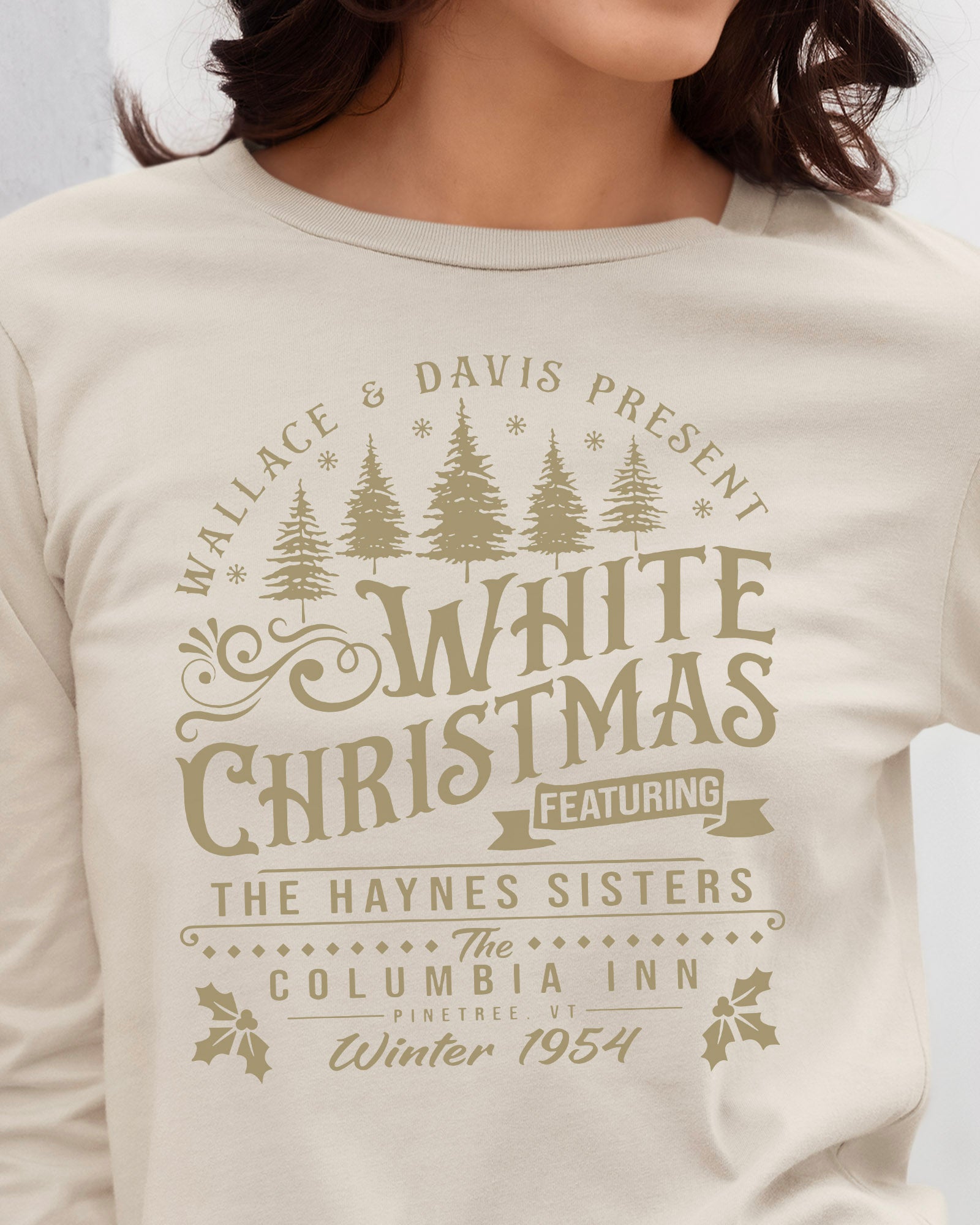 White Christmas 1954 Long Sleeve T-Shirt