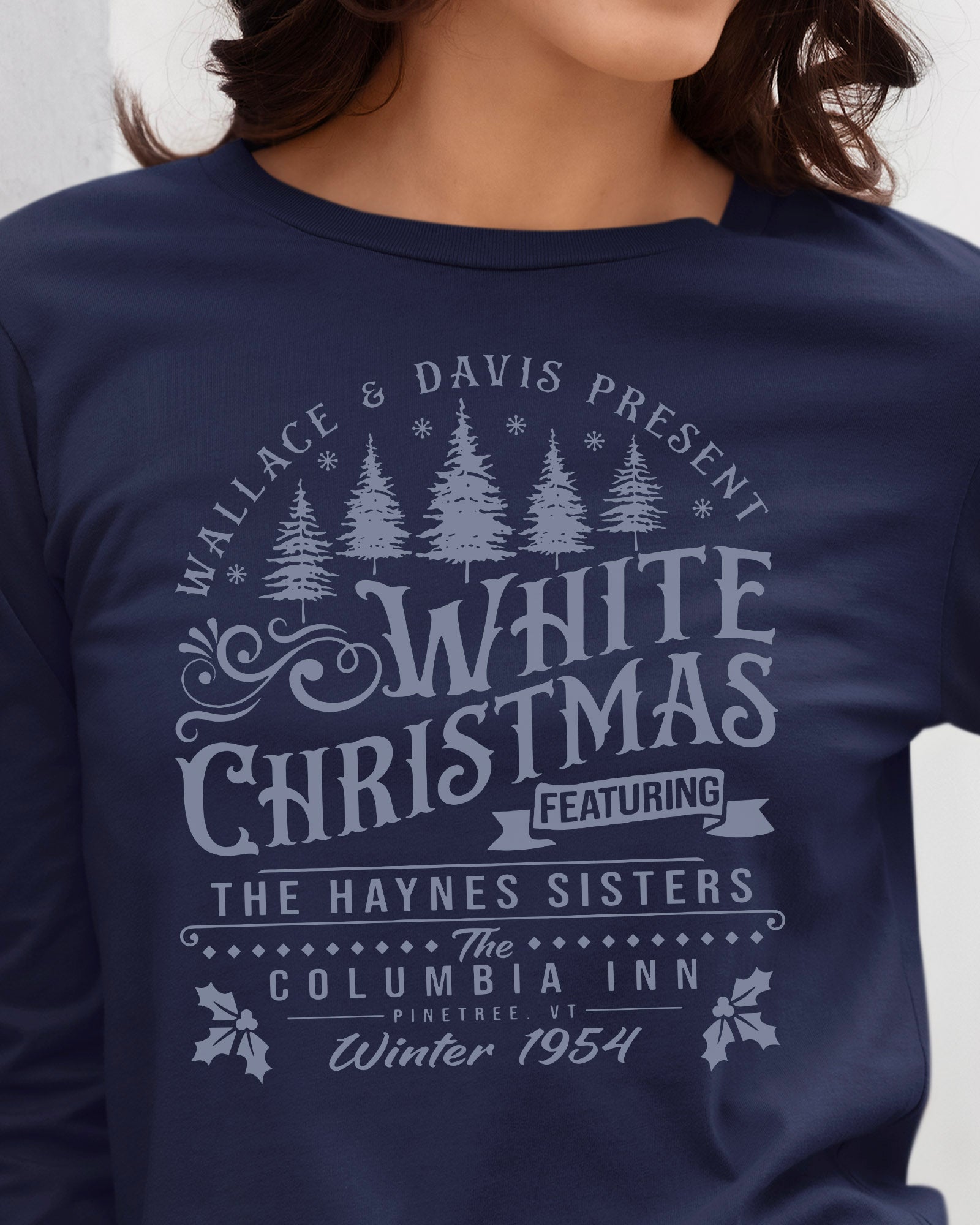 White Christmas 1954 Long Sleeve T-Shirt