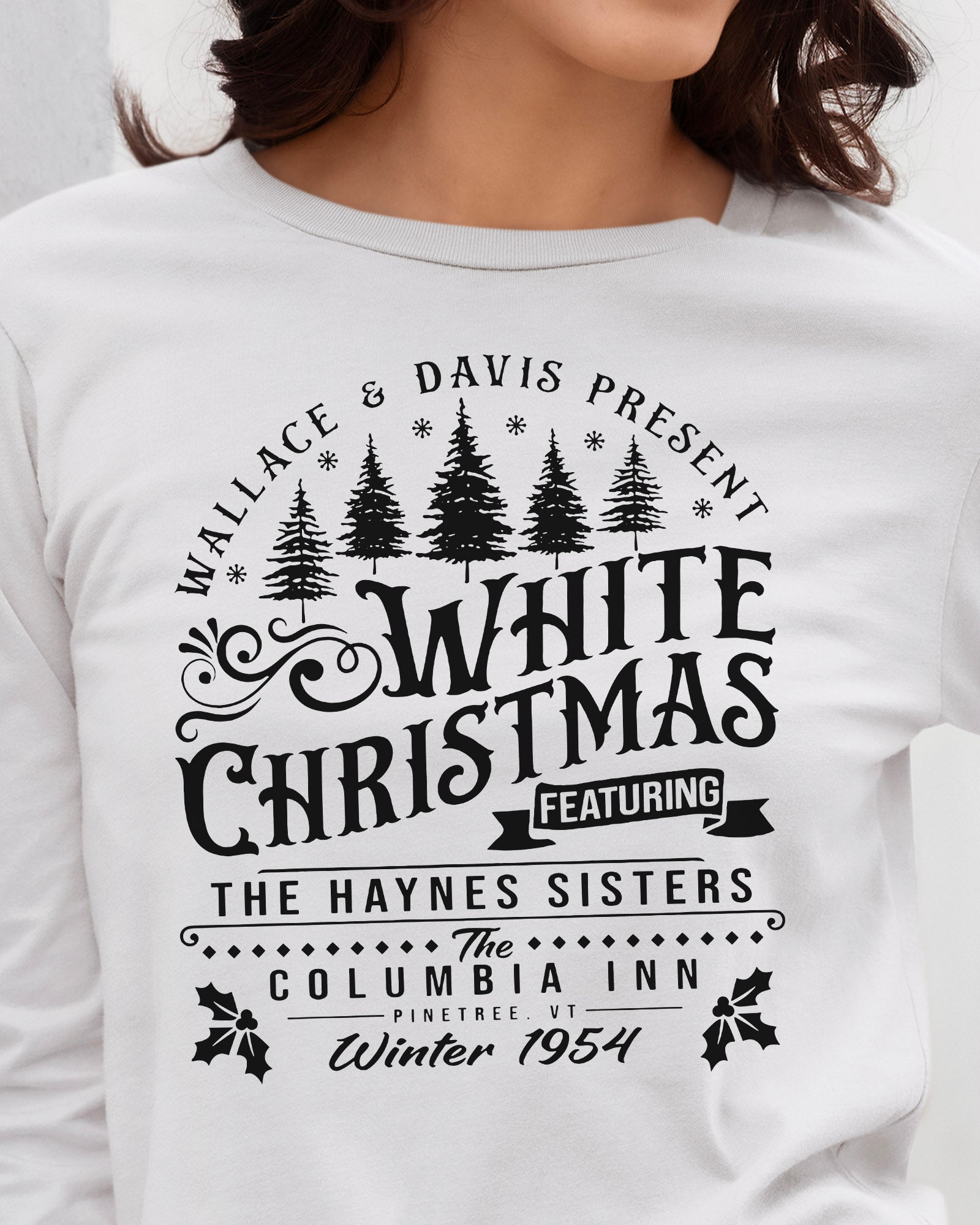 White Christmas 1954 Long Sleeve T-Shirt