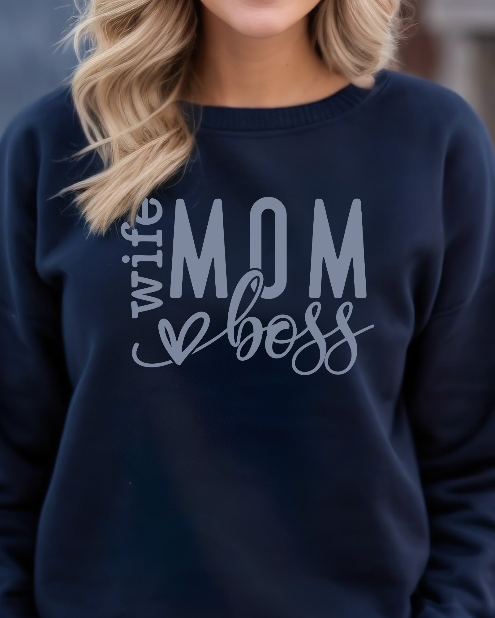 Wife Mom Boss Sweatshirt