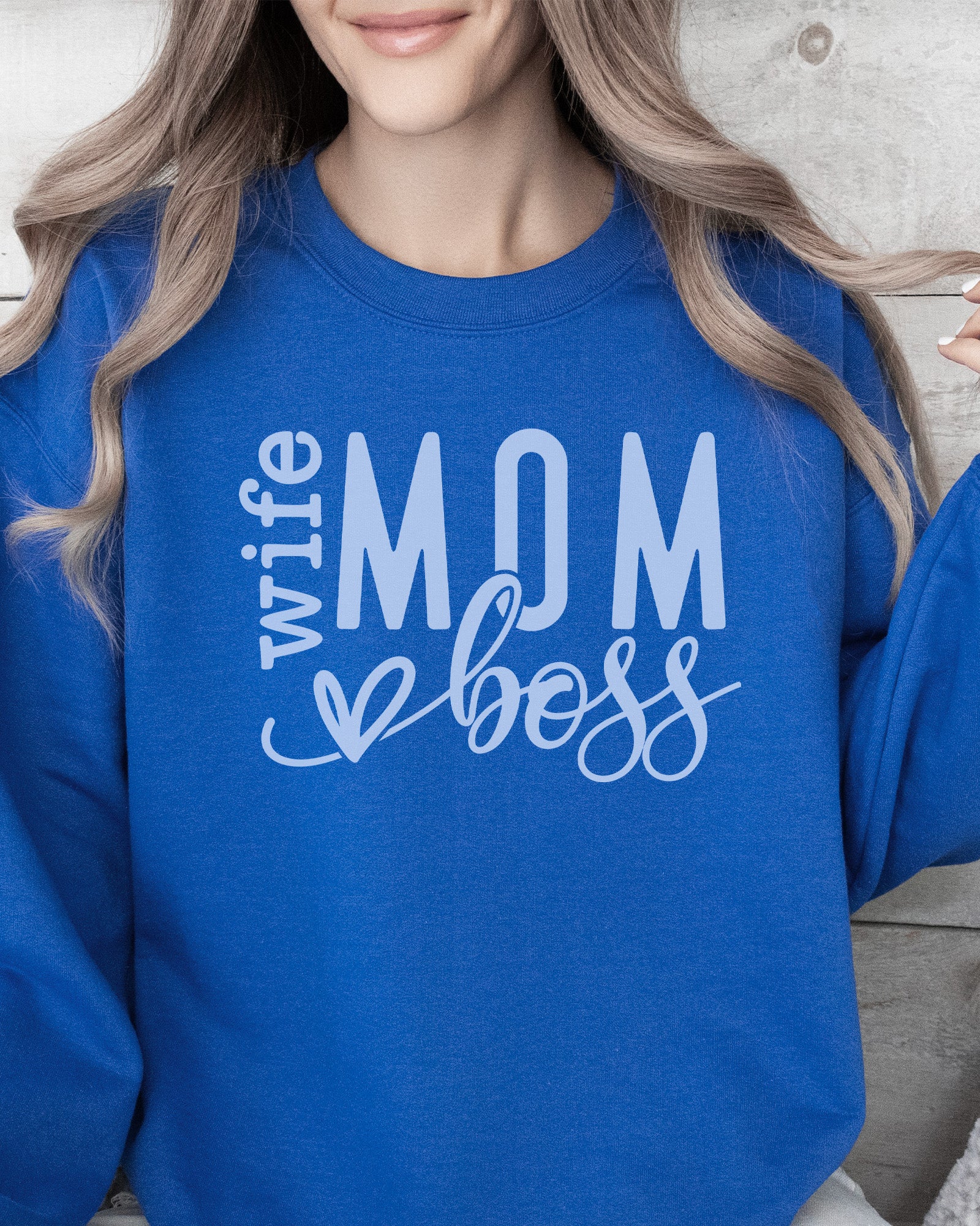 Wife Mom Boss Sweatshirt