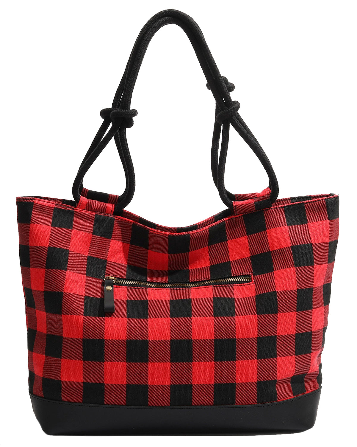 Red Buffalo Check Luxe Classic Bag