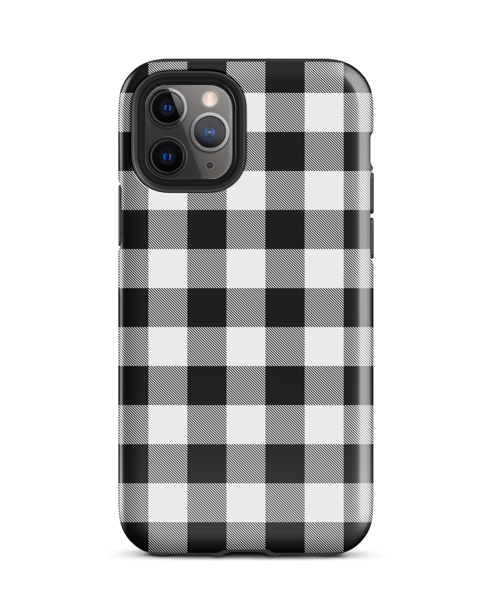 Black and White Buffalo Check Cabin Case for iPhone®