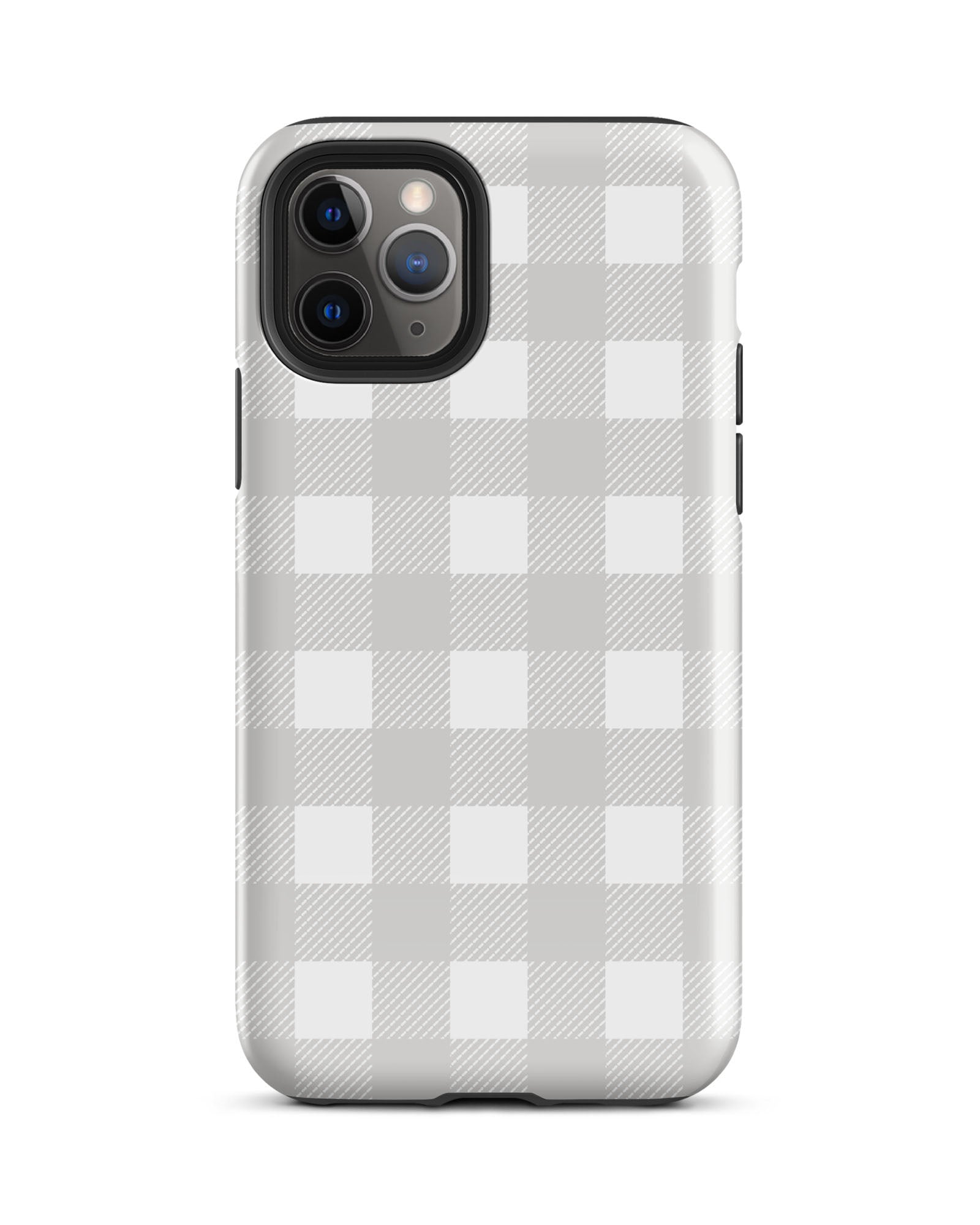 Smoky Gray Check Cabin Case for iPhone®