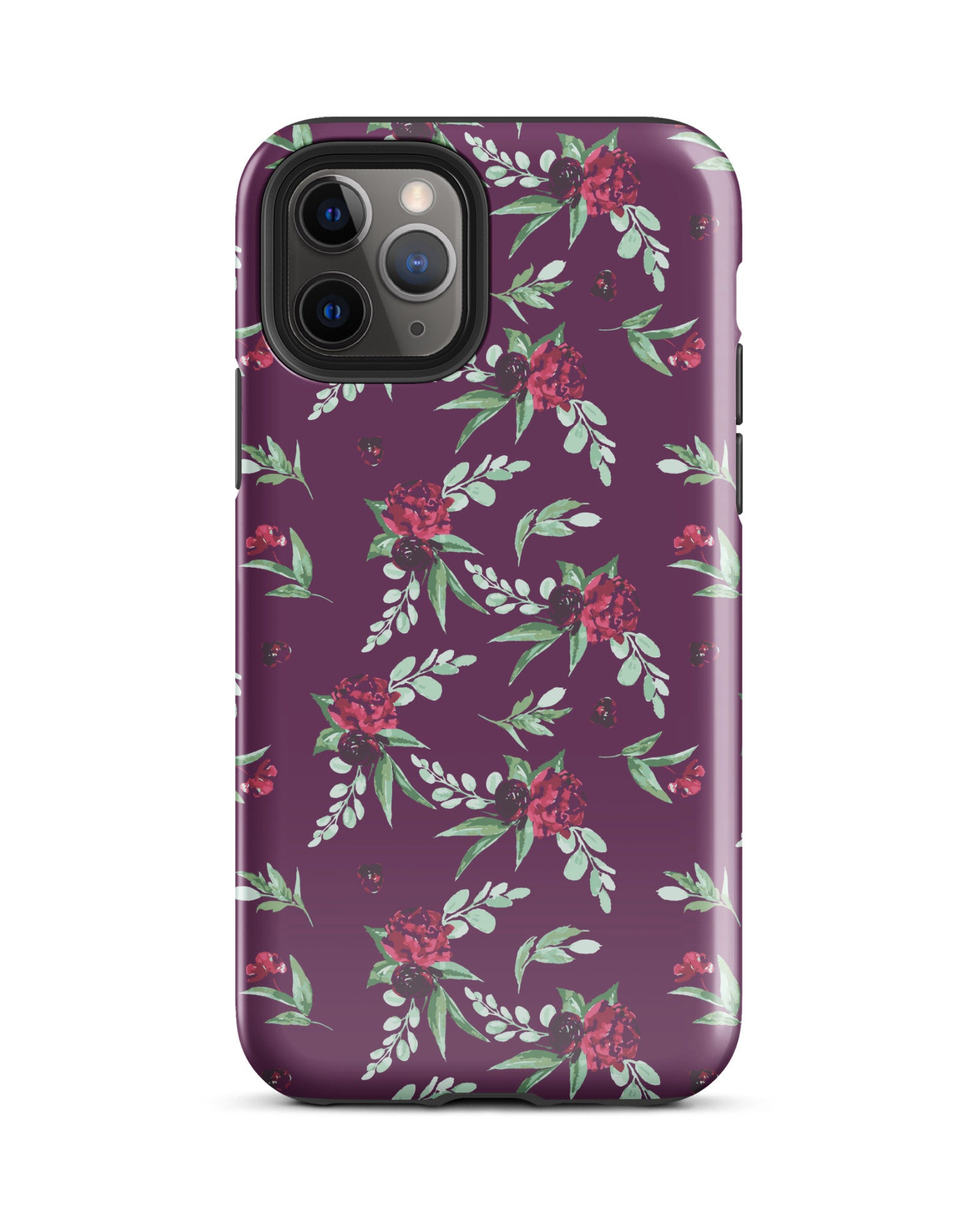 Cranberry Floral Cabin Case for iPhone®