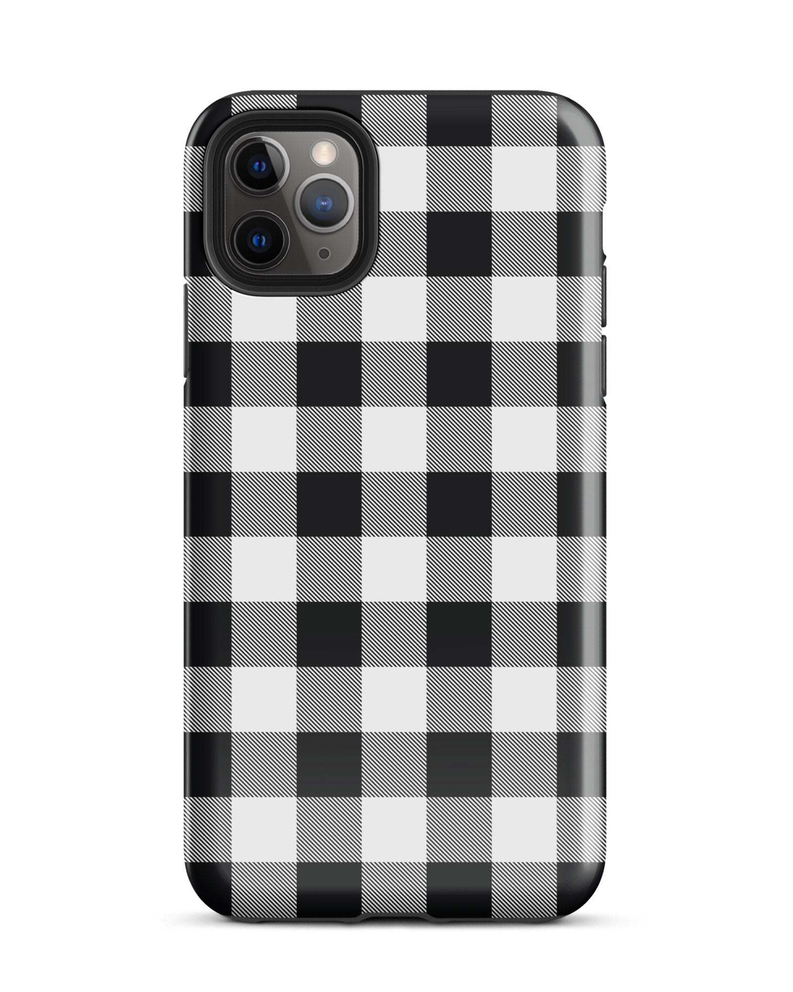 Black and White Buffalo Check Cabin Case for iPhone®